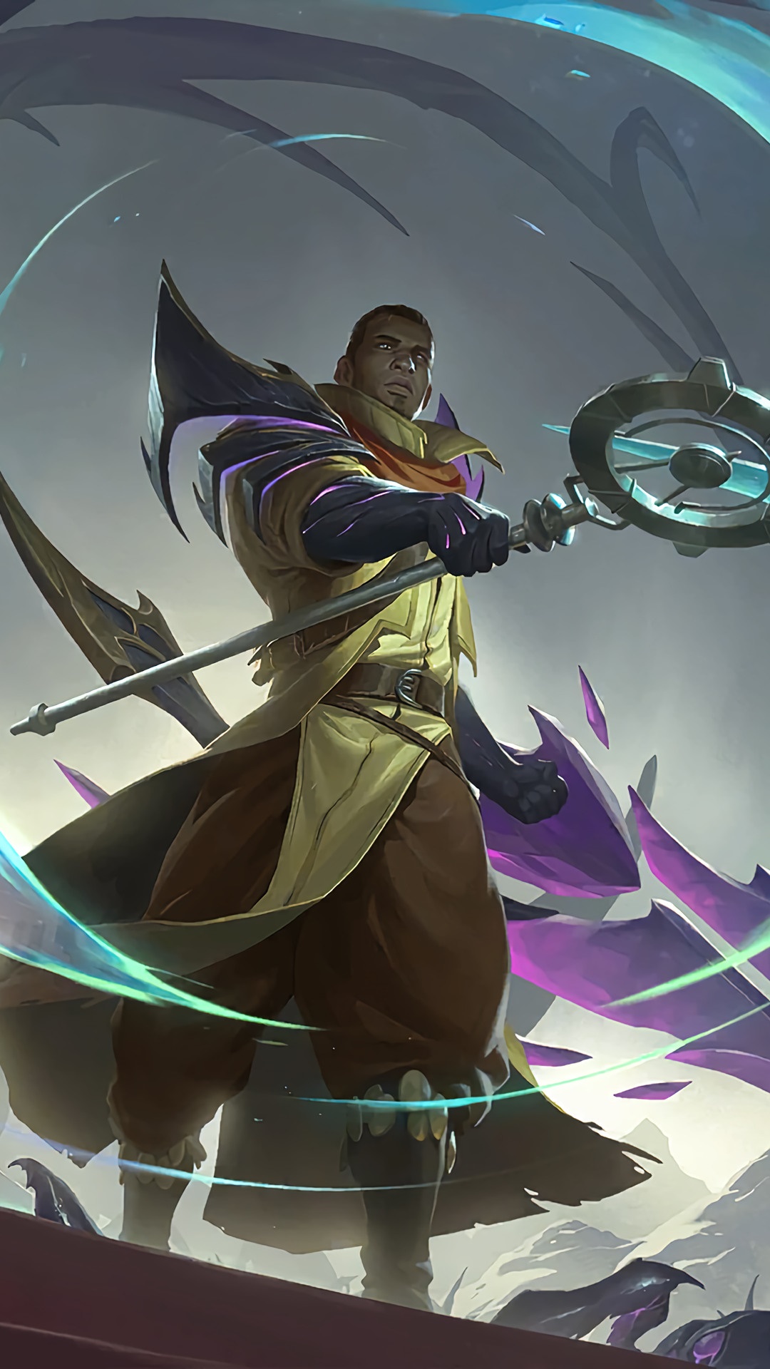Lucian from Legends of Runeterra HD Phone Wallpaper