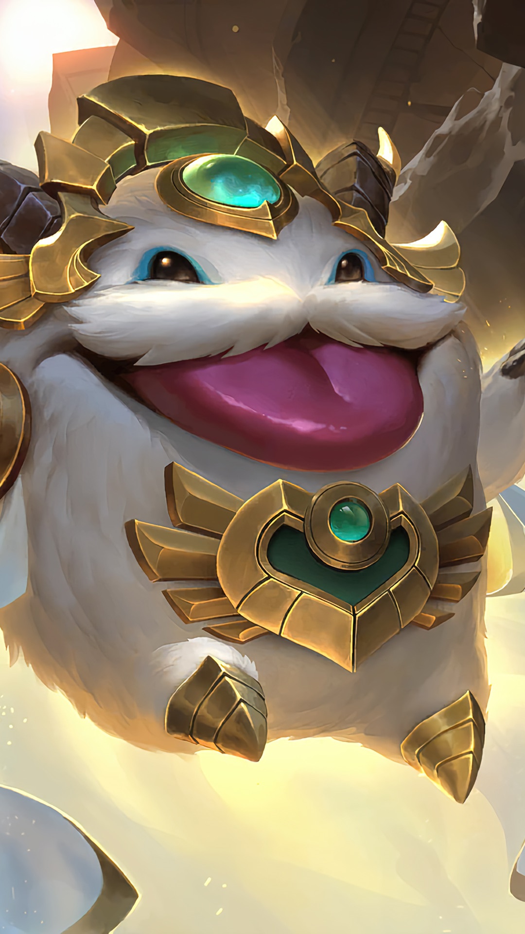 Poro from Legends of Runeterra HD Phone Wallpaper