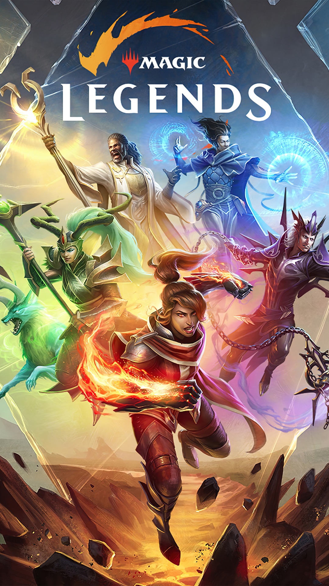 Magic Legends video game characters HD Phone Wallpaper