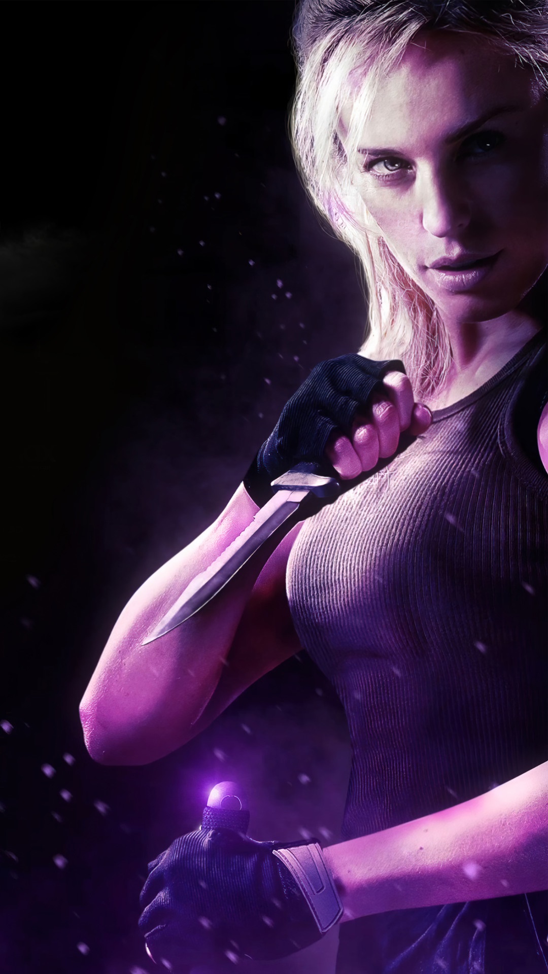Sonya Blade from Mortal Kombat HD Phone Wallpaper