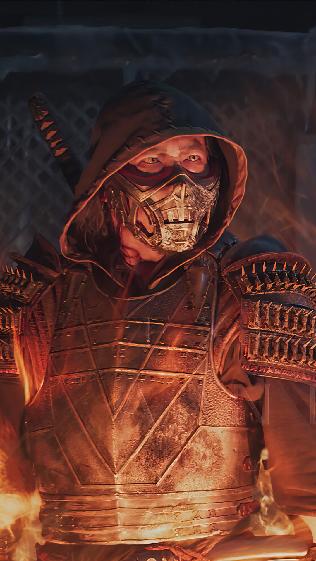 Scorpion from Mortal Kombat movie HD Phone Wallpaper