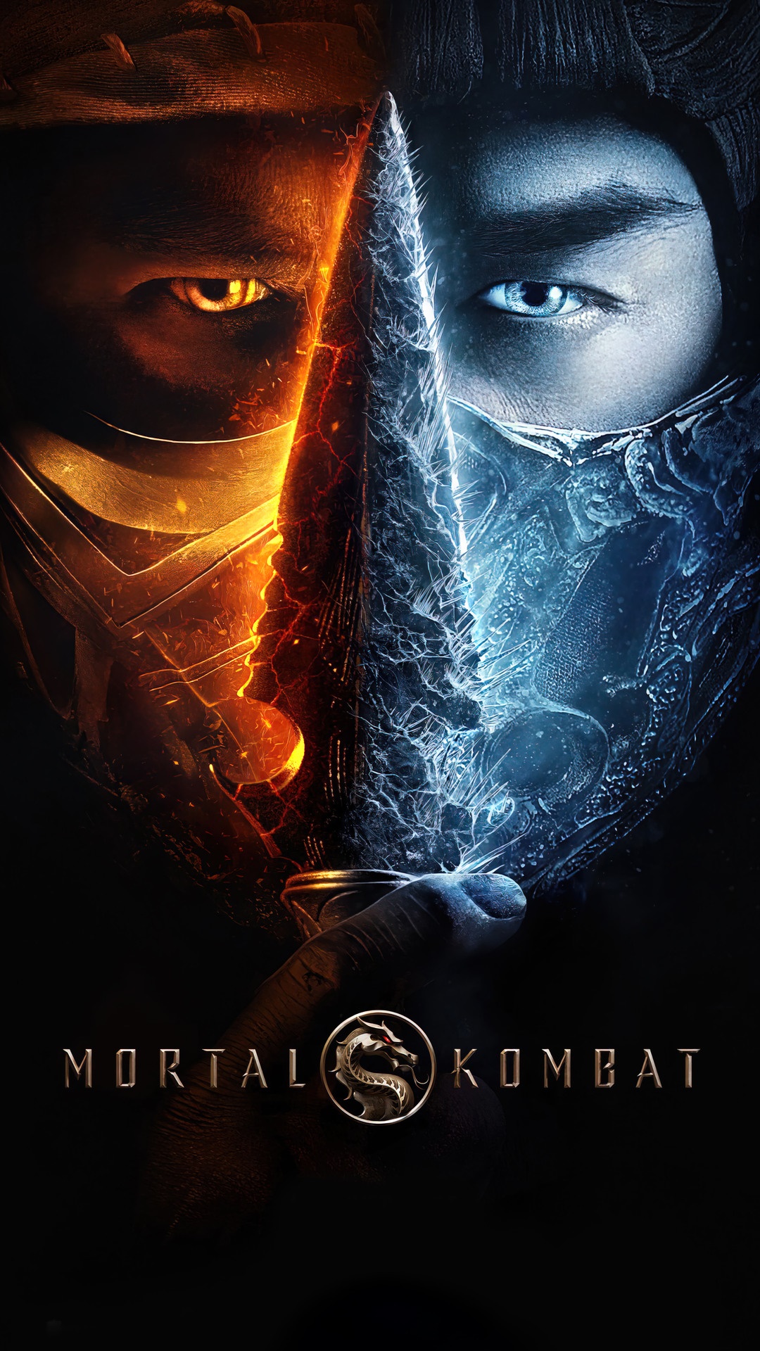 Mortal Kombat Scorpion and Sub-Zero Kunai HD Phone Wallpaper