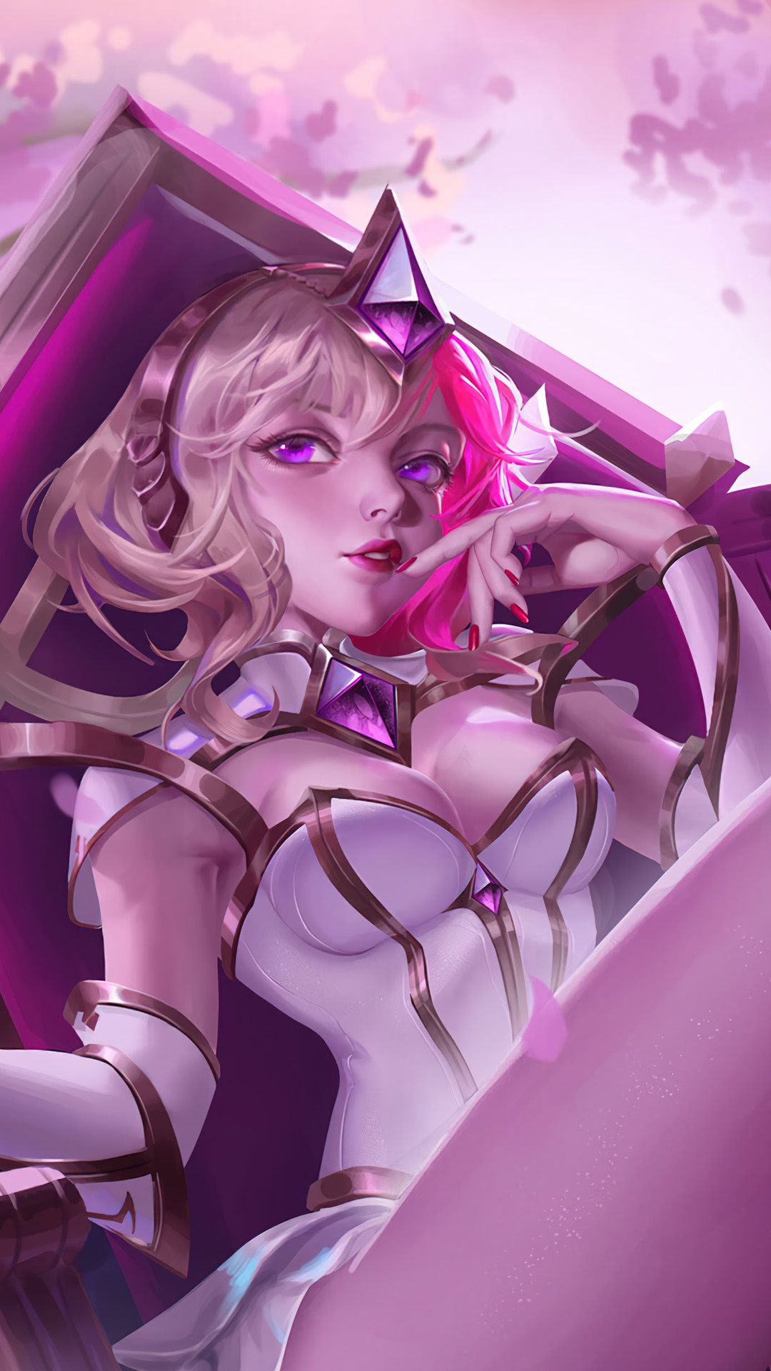 Lux from League of Legends HD Phone Wallpaper