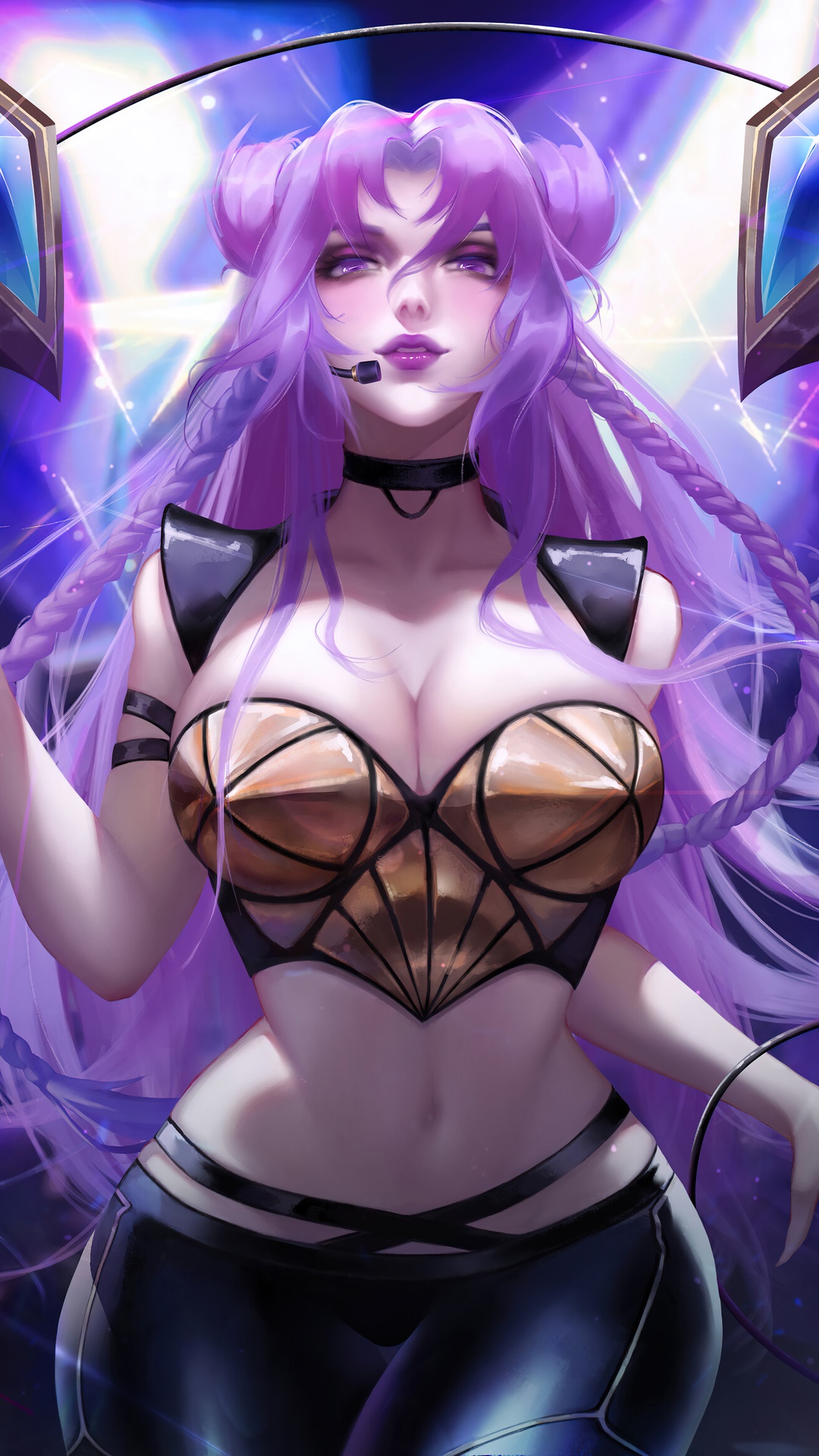 Kai'Sa from League of Legends KDA HD Phone Wallpaper