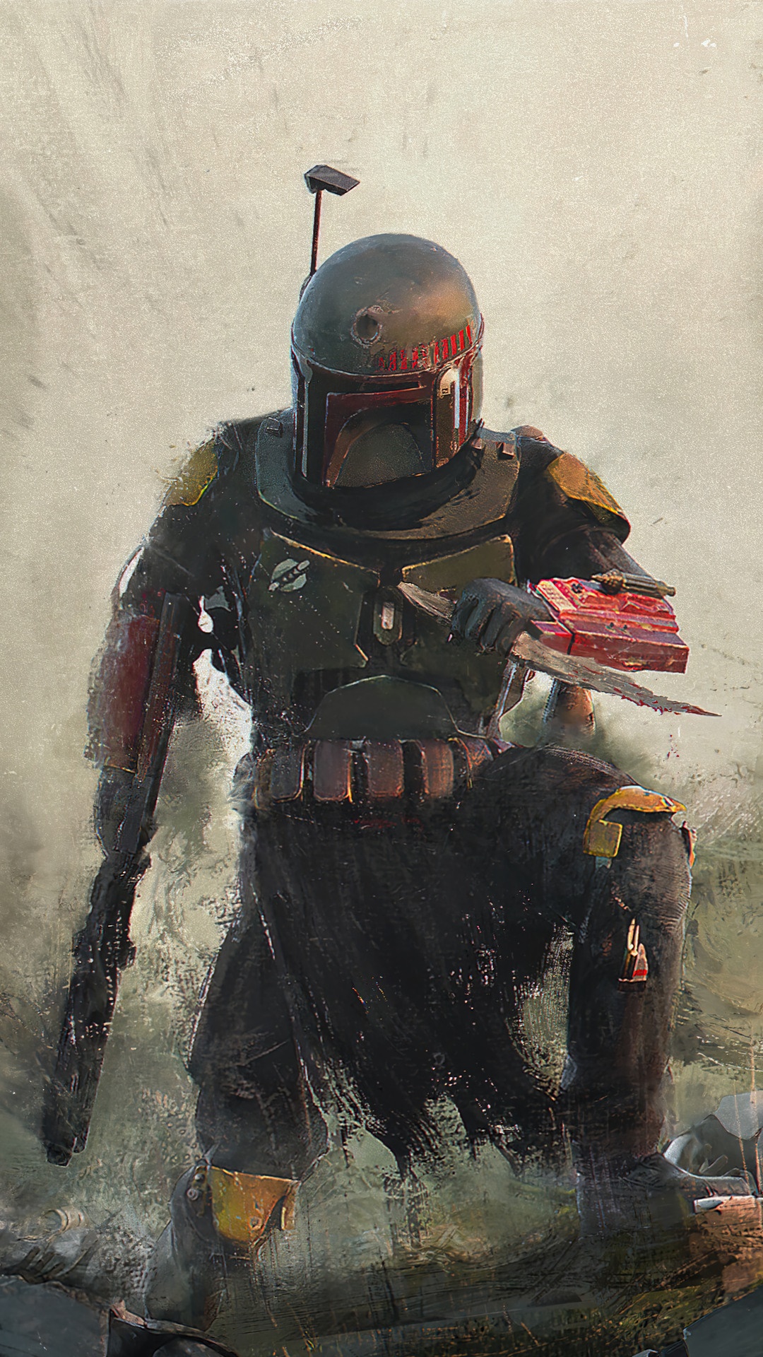 Boba Fett from Star Wars HD Phone Wallpaper