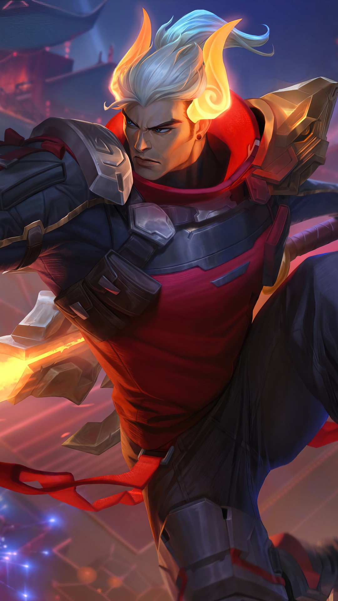 Lunar Beast Jarvan IV from League of Legends HD Phone Wallpaper