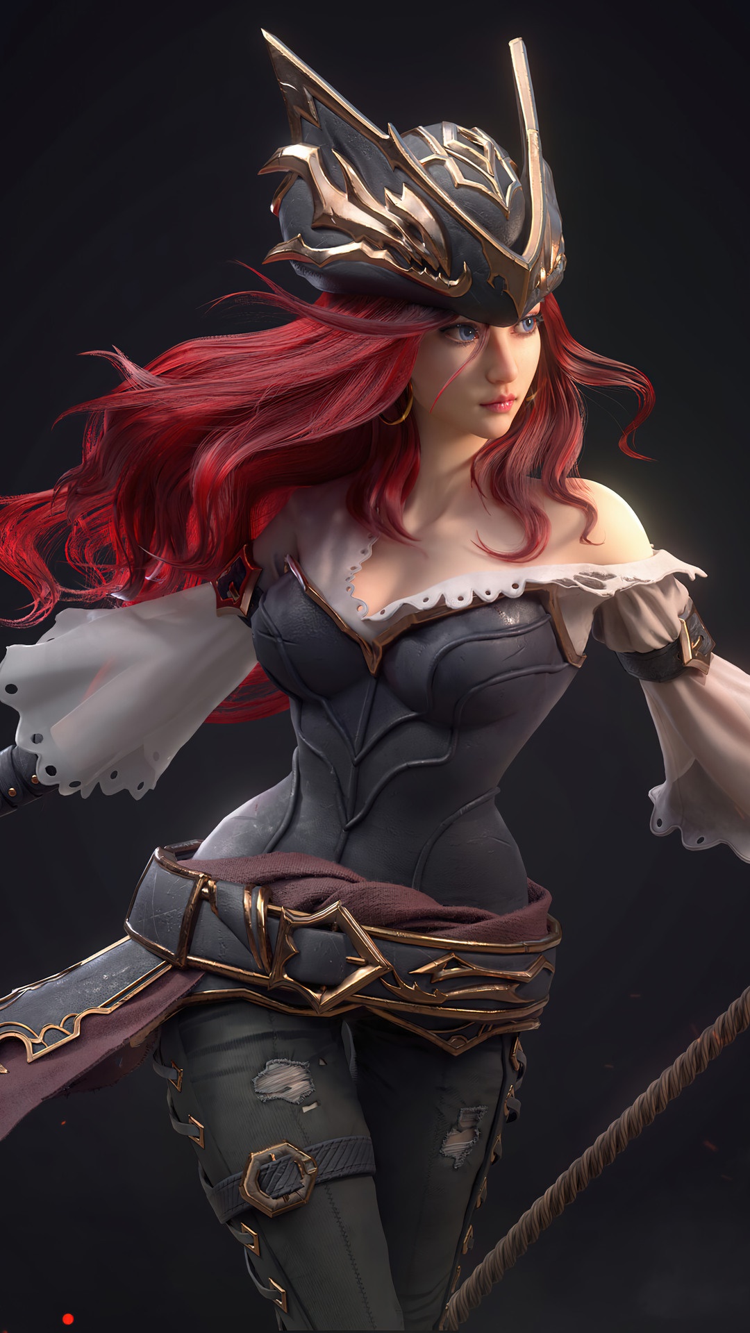 Miss Fortune from League of Legends HD Phone Wallpaper