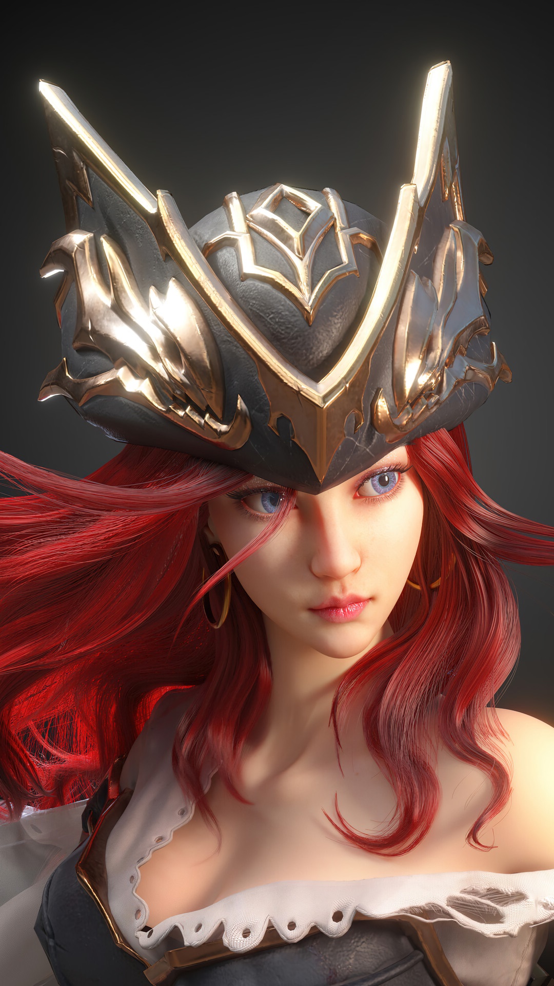 Miss Fortune from League of Legends Detailed Artwork HD Phone Wallpaper