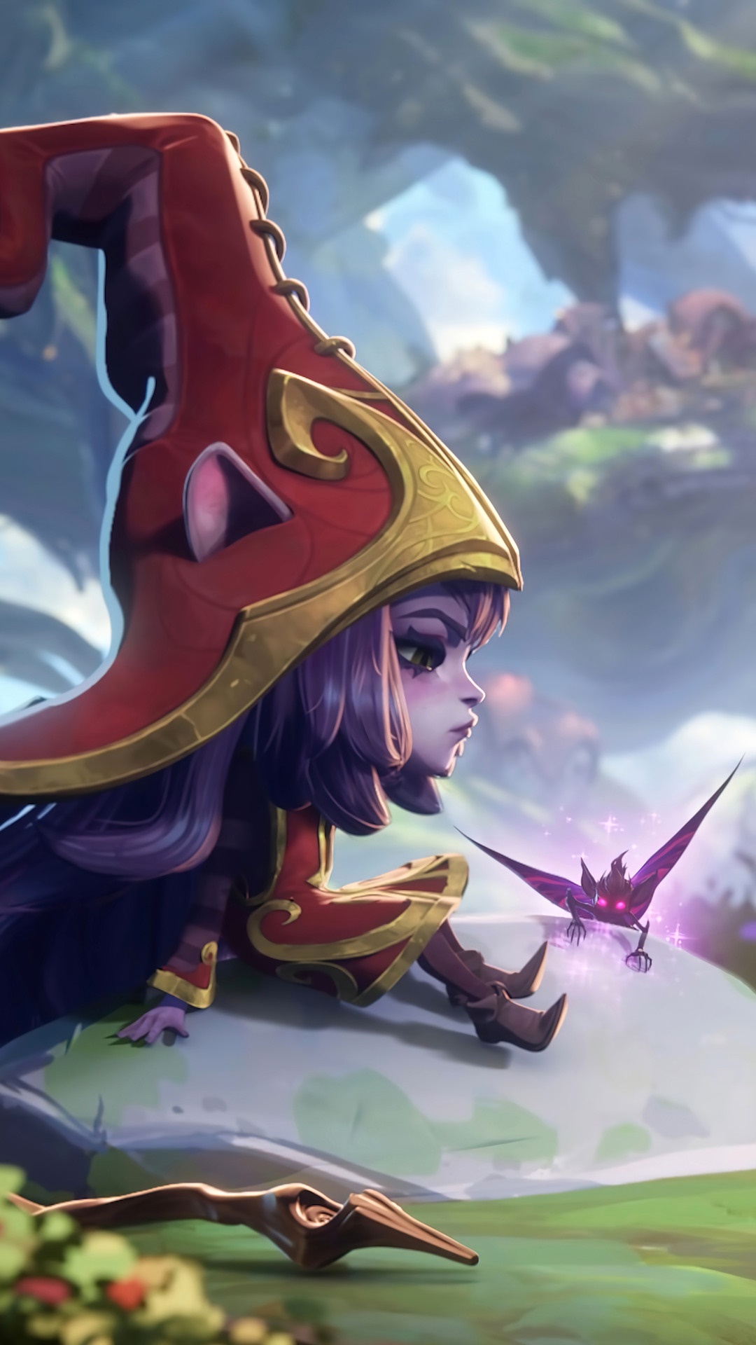 Lulu from League of Legends with a Pix HD Phone Wallpaper