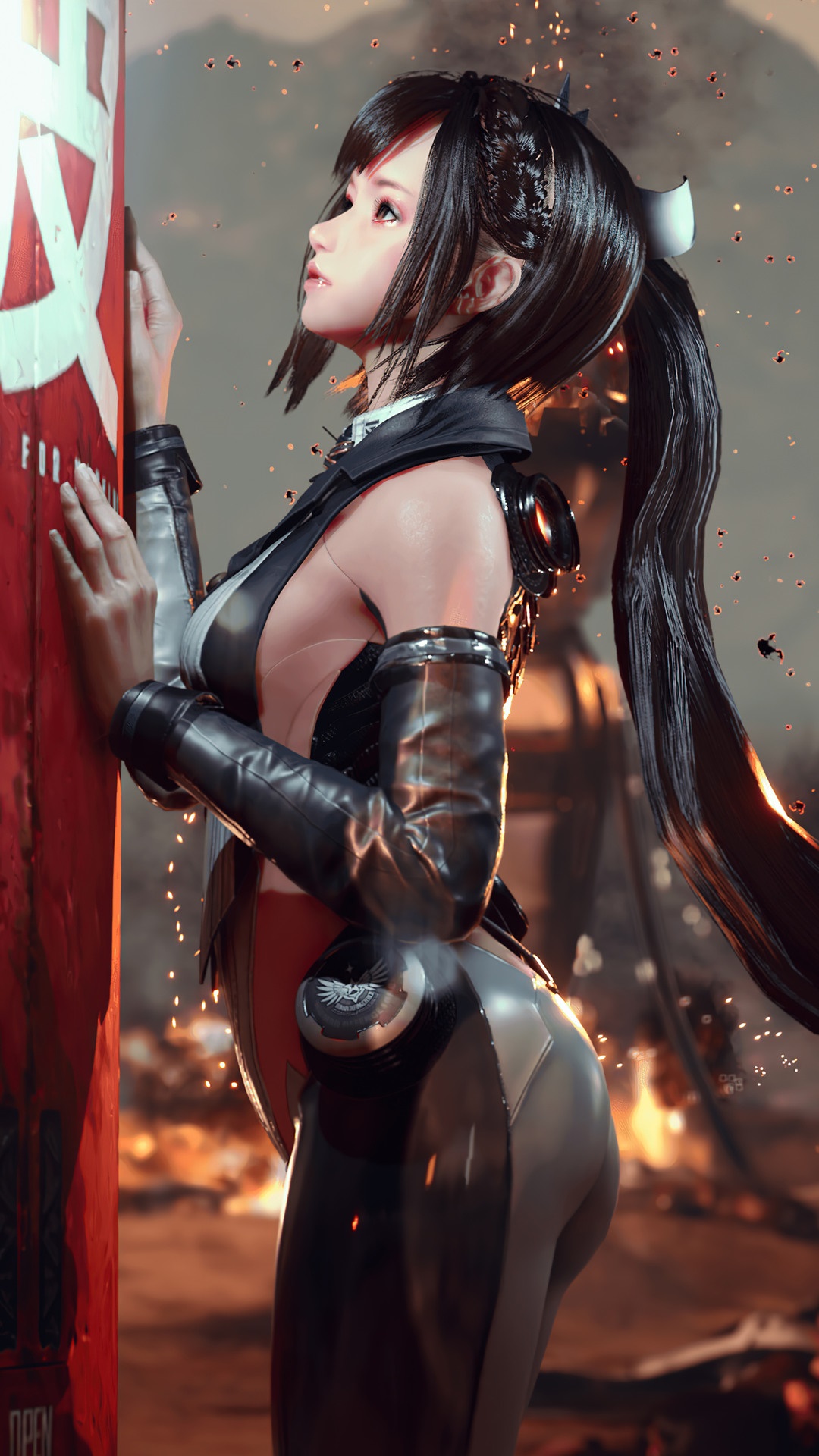 Girl from Project EVE HD Phone Wallpaper
