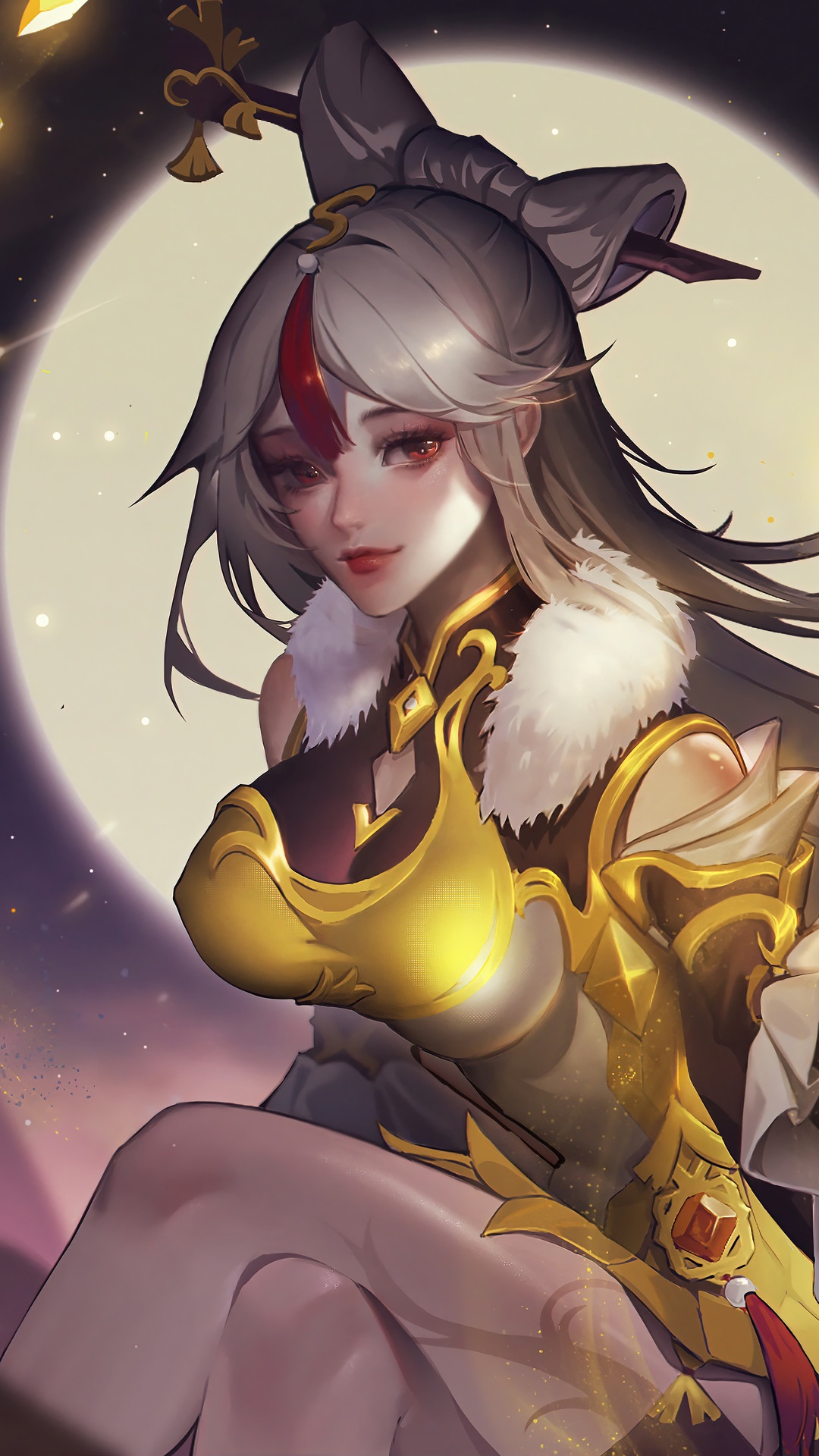 Ningguang from Genshin Impact HD Phone Wallpaper