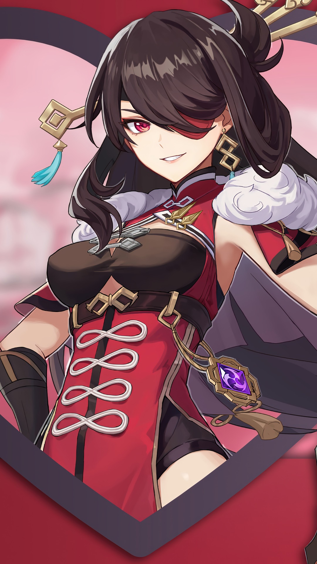 Beidou from Genshin Impact HD Phone Wallpaper