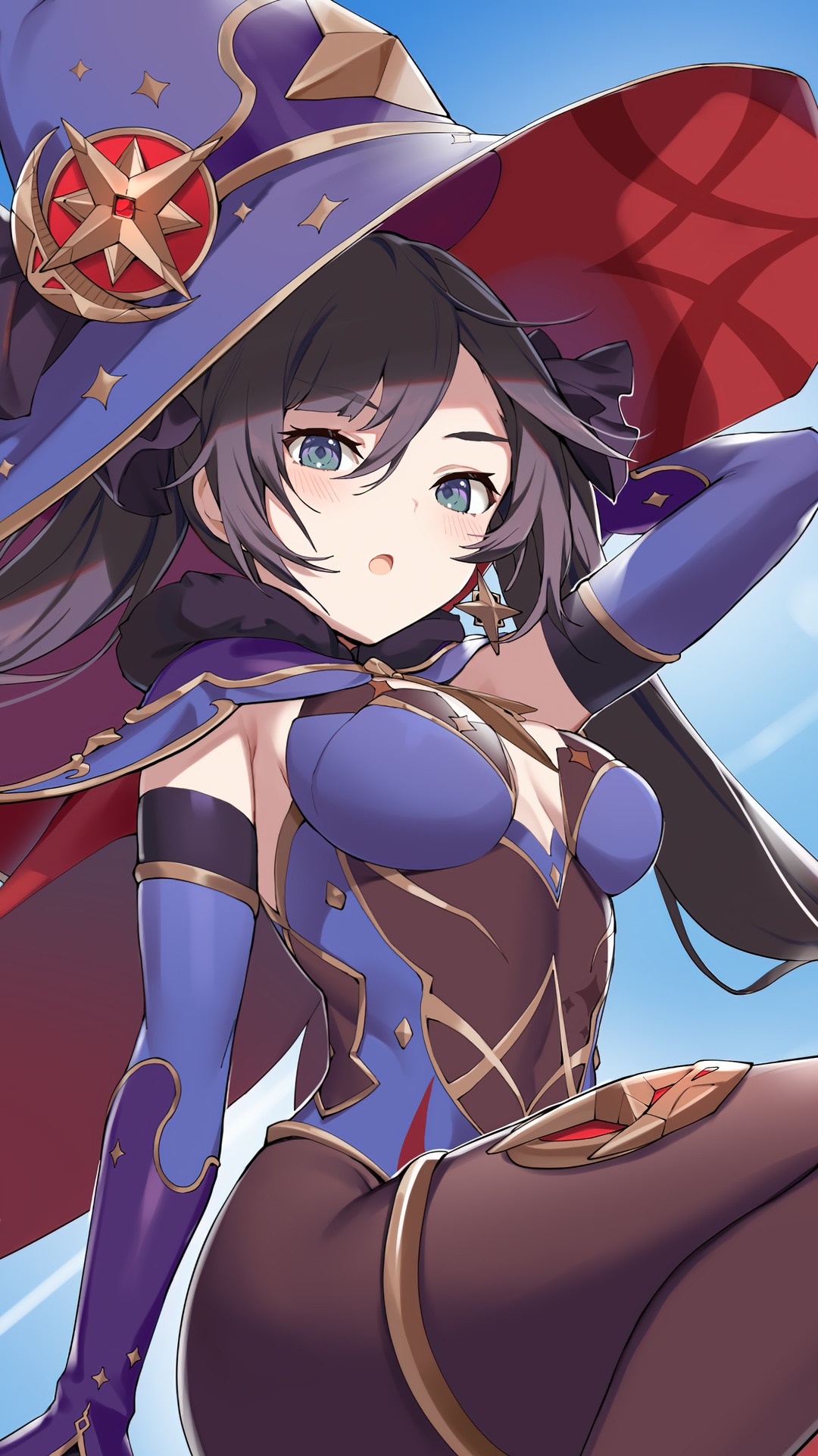 Mona from Genshin Impact HD Phone Wallpaper