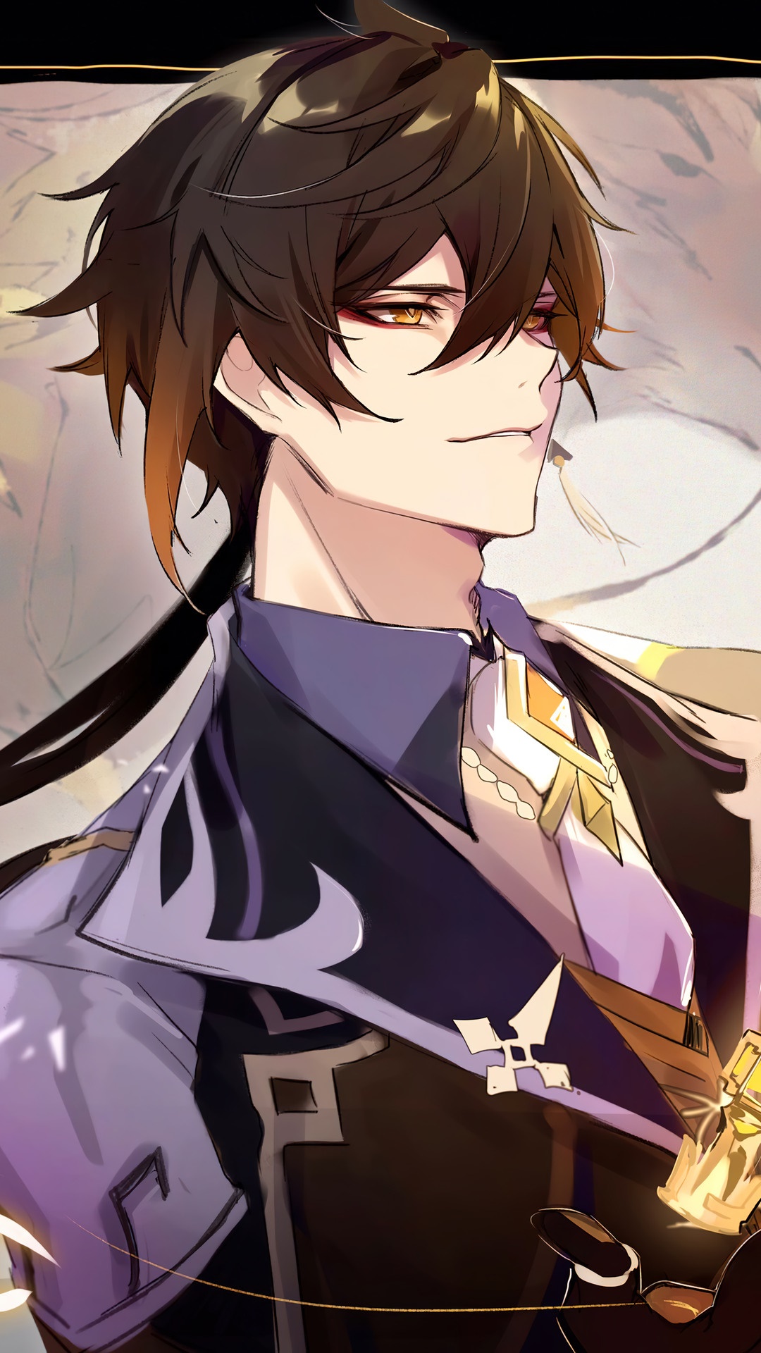 Zhongli from Genshin Impact HD Phone Wallpaper