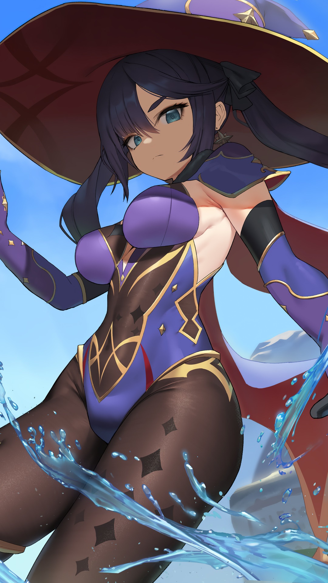 Mona from Genshin Impact HD Phone Wallpaper