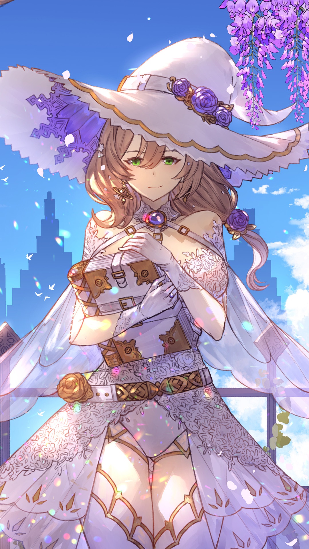 Lisa from Genshin Impact HD Phone Wallpaper