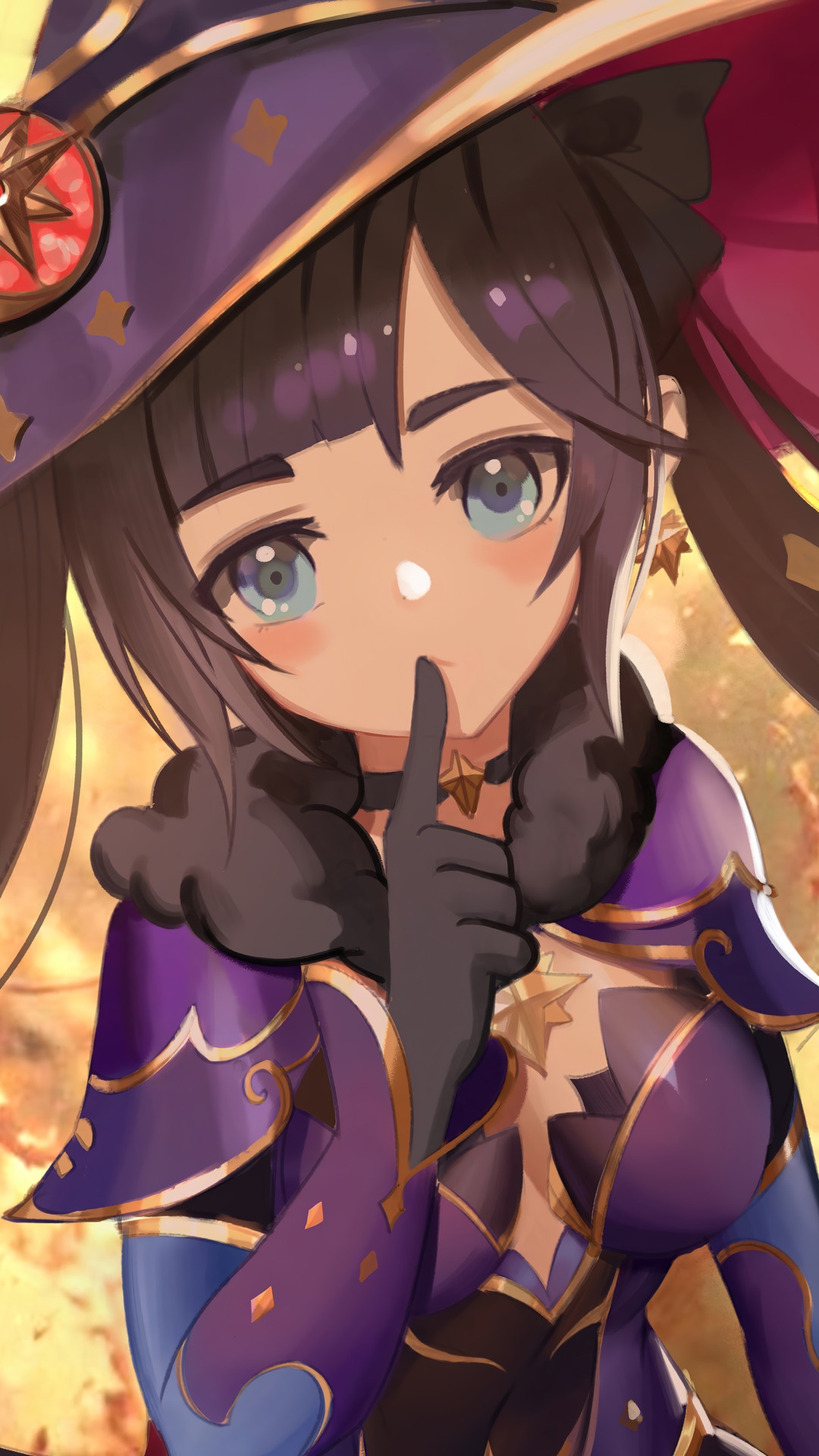 Mona from Genshin Impact HD Phone Wallpaper