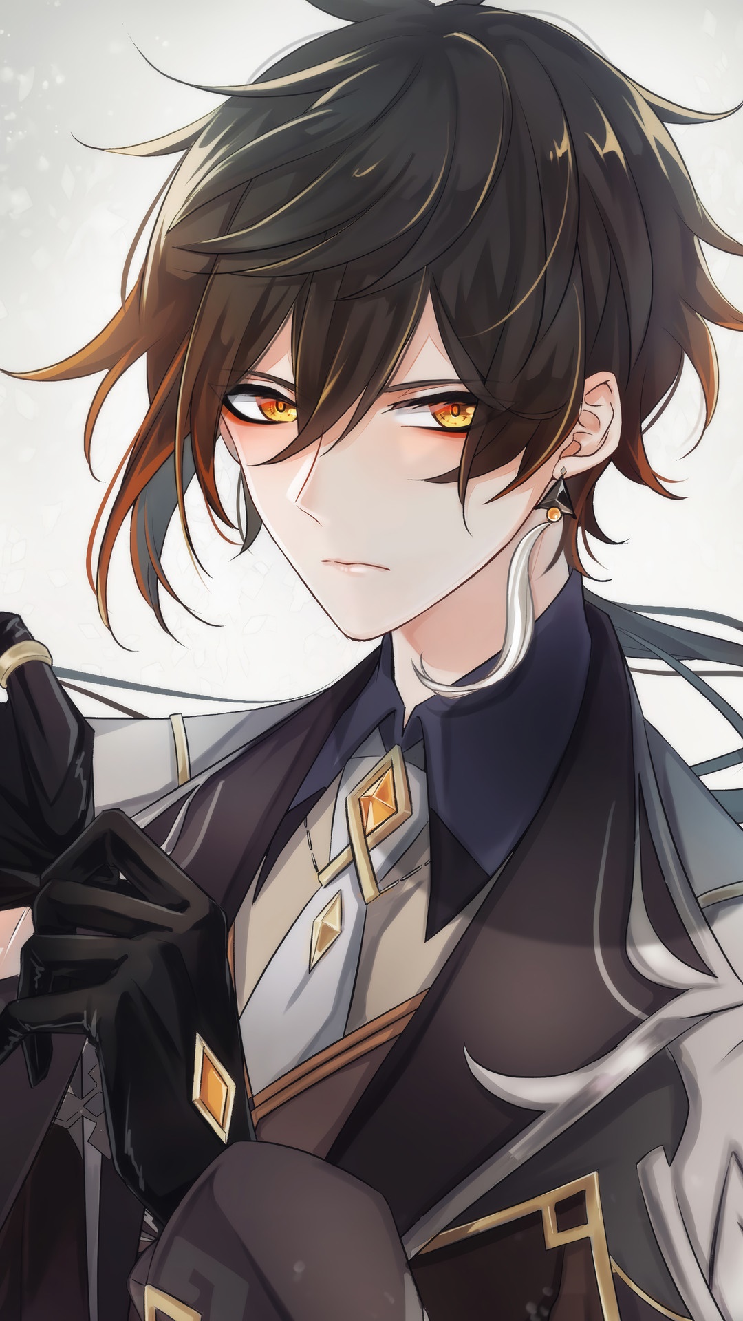 Zhongli from Genshin Impact HD Phone Wallpaper