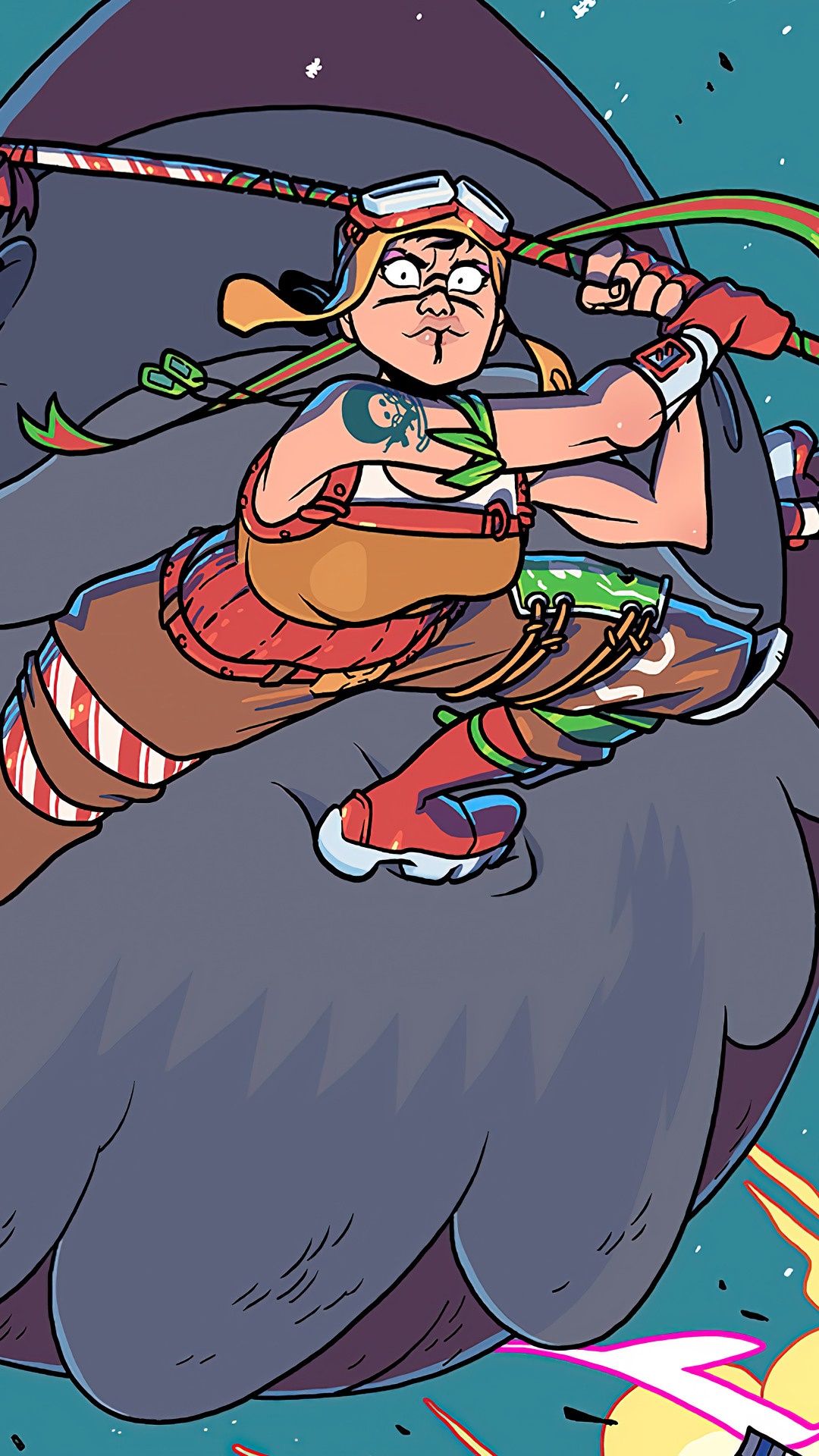 Merry Marauder from Fortnite HD Phone Wallpaper