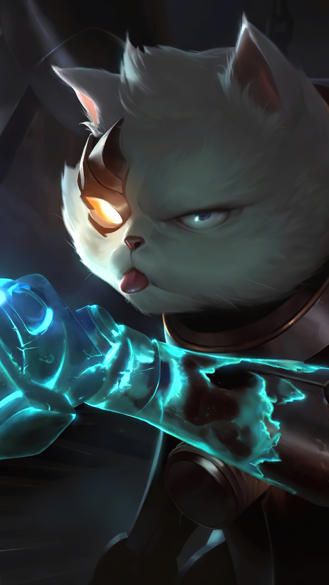 Yuumi from League of Legends HD Phone Wallpaper