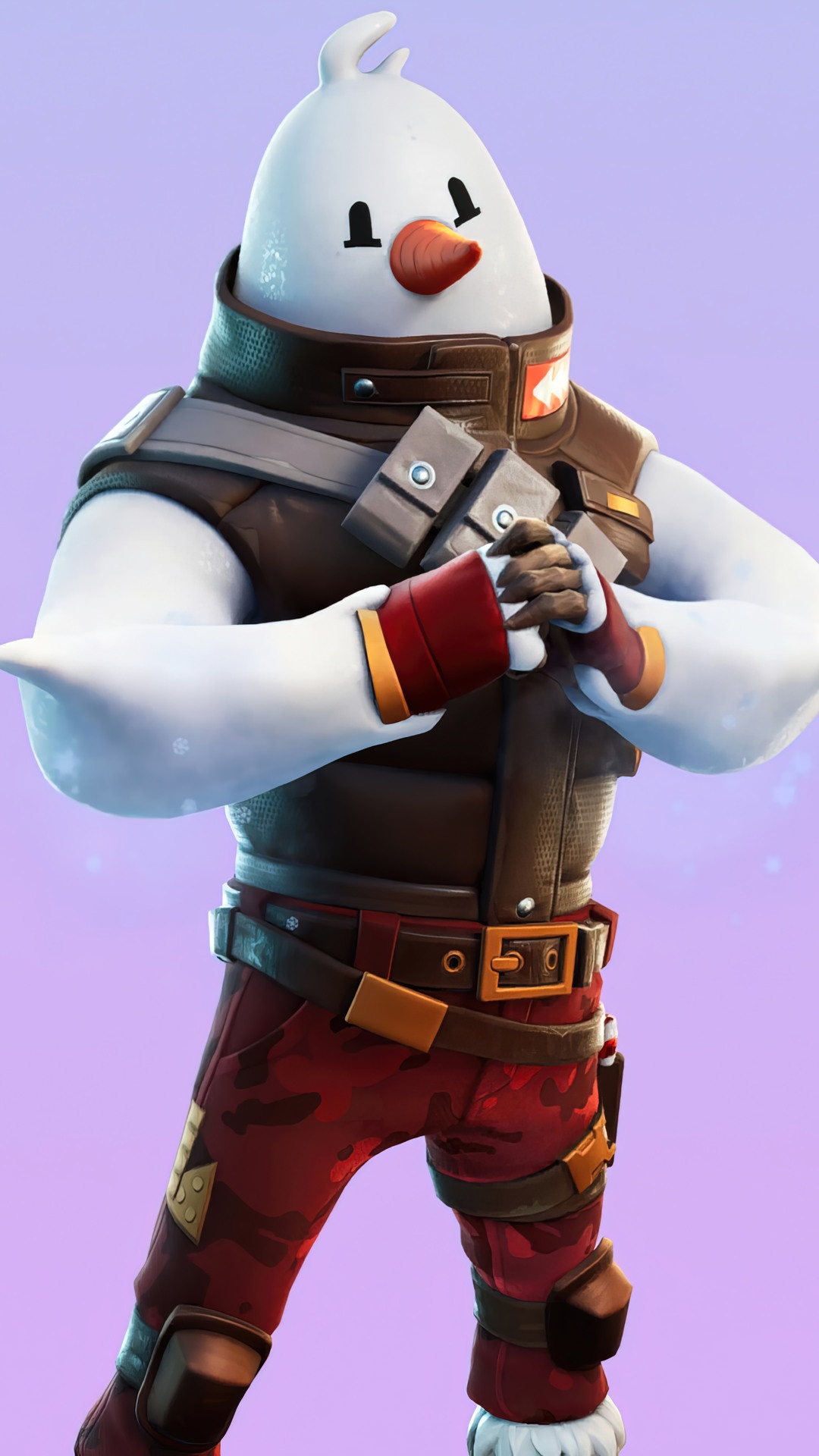 Snowmando from Fortnite HD Phone Wallpaper