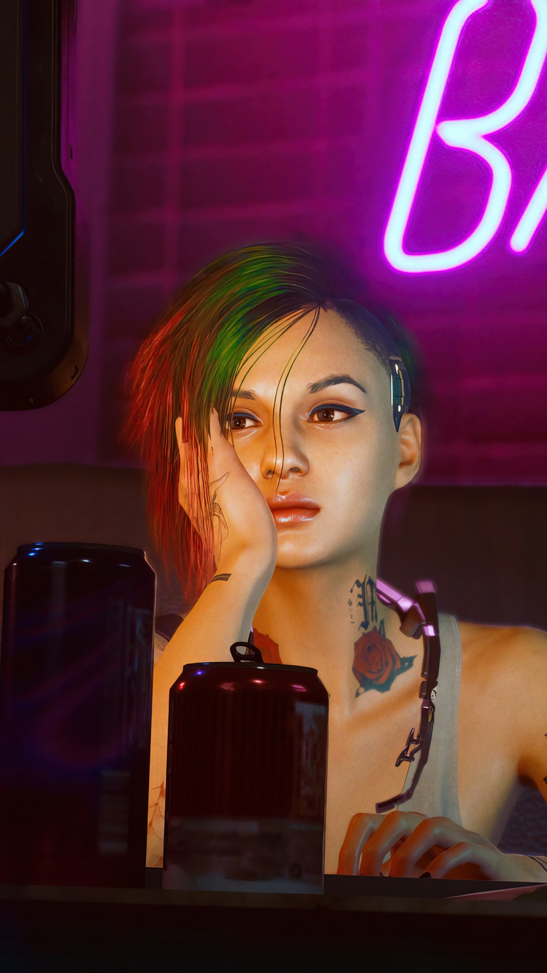 Judy Alvarez from Cyberpunk 2077 HD Phone Wallpaper