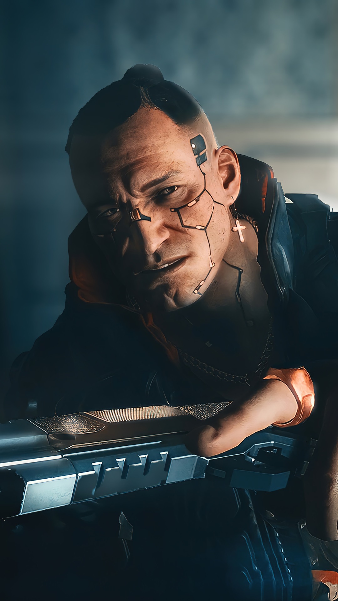 Jackie Welles from Cyberpunk 2077 HD Phone Wallpaper