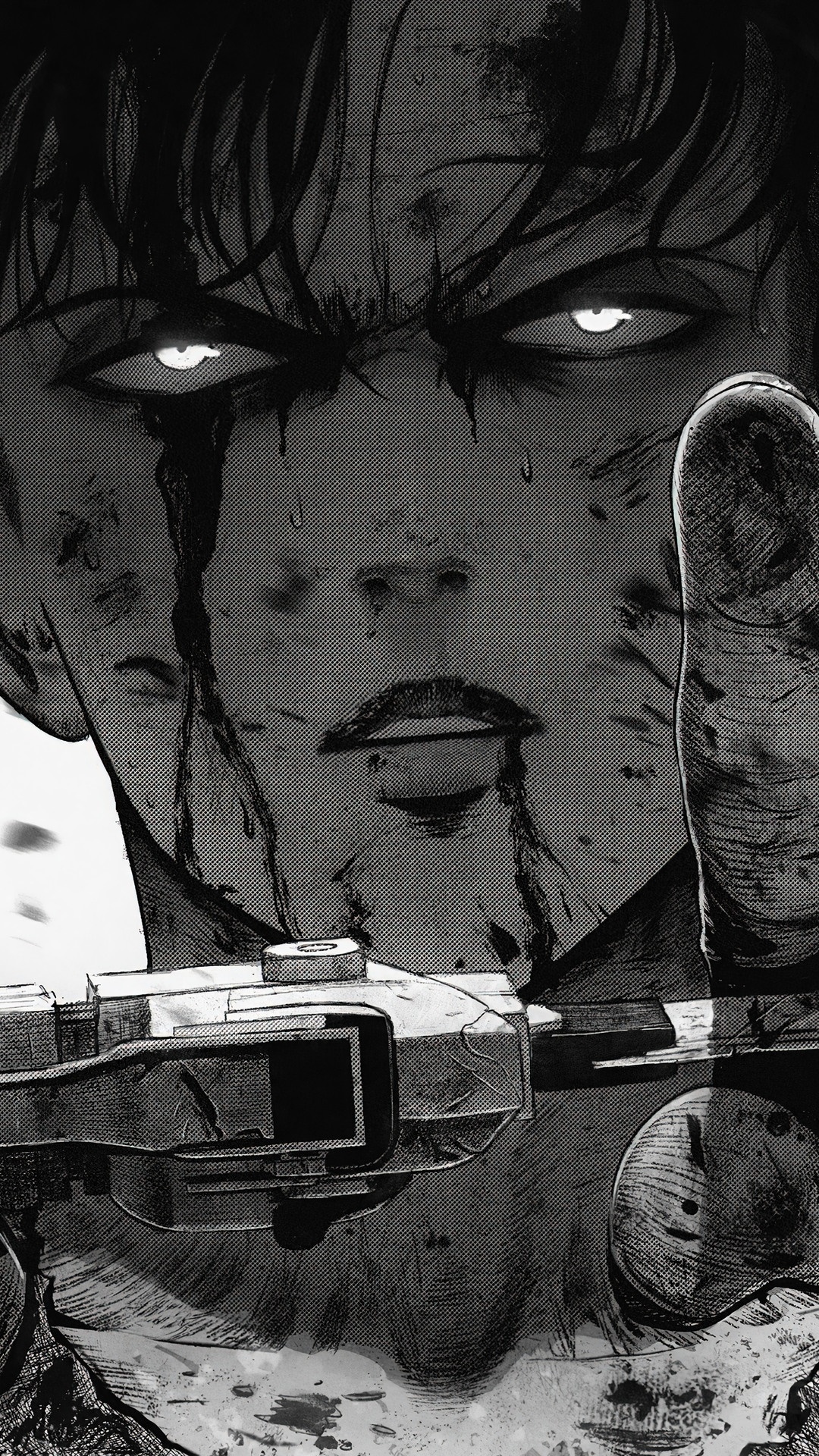 Levi Ackerman from Attack on Titan HD Phone Wallpaper