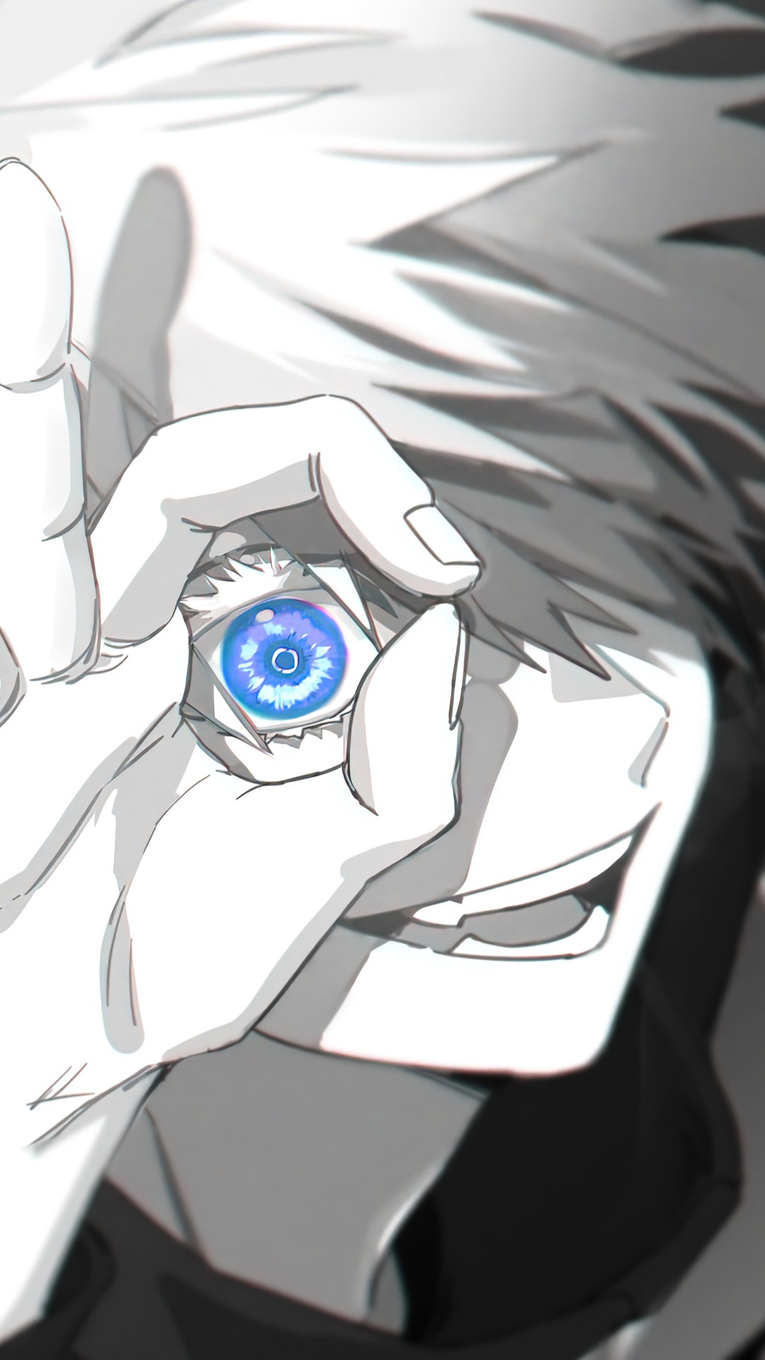 Satoru Gojo from Jujutsu Kaisen HD Phone Wallpaper