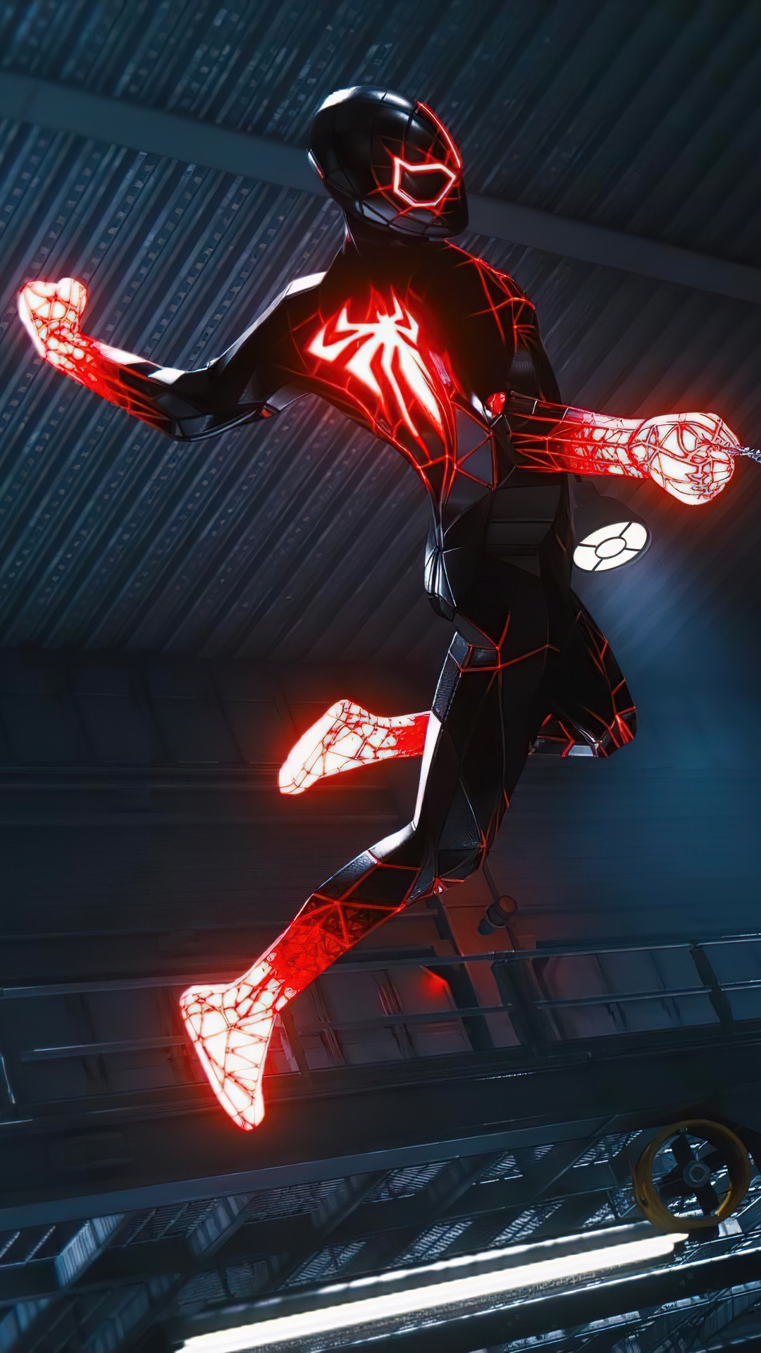 Miles Morales from Marvel's Spider-Man: Miles Morales HD Phone Wallpaper
