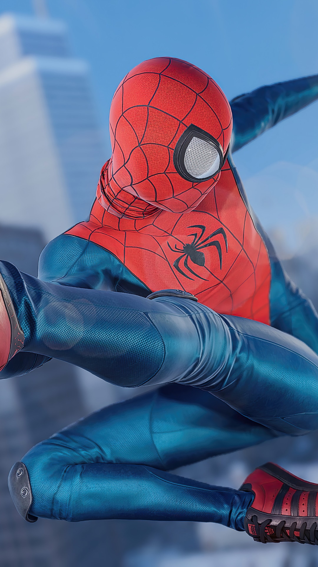Spider-Man from Marvel's Spider-Man: Miles Morales HD Phone Wallpaper