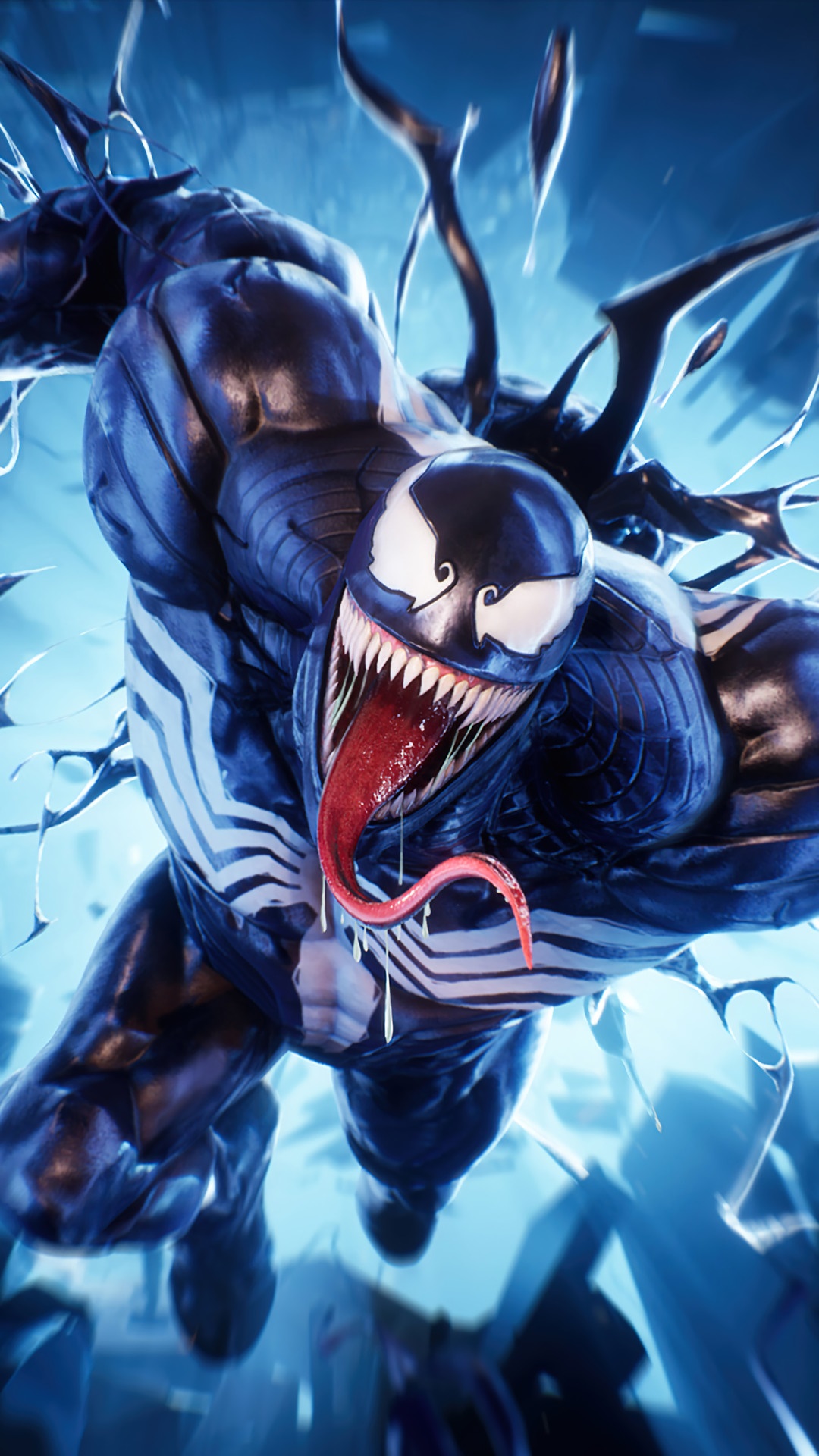 Venom from Fortnite HD Phone Wallpaper