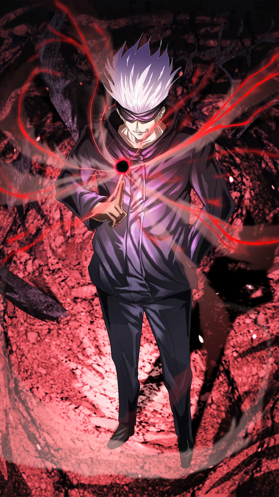 Satoru Gojo from Jujutsu Kaisen HD Phone Wallpaper