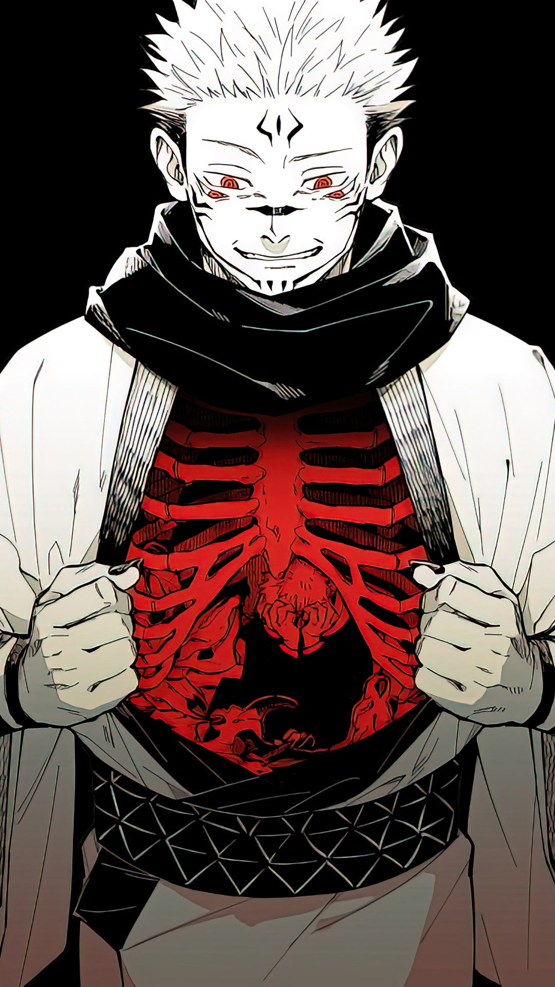 Ryomen Sukuna from Jujutsu Kaisen HD Phone Wallpaper