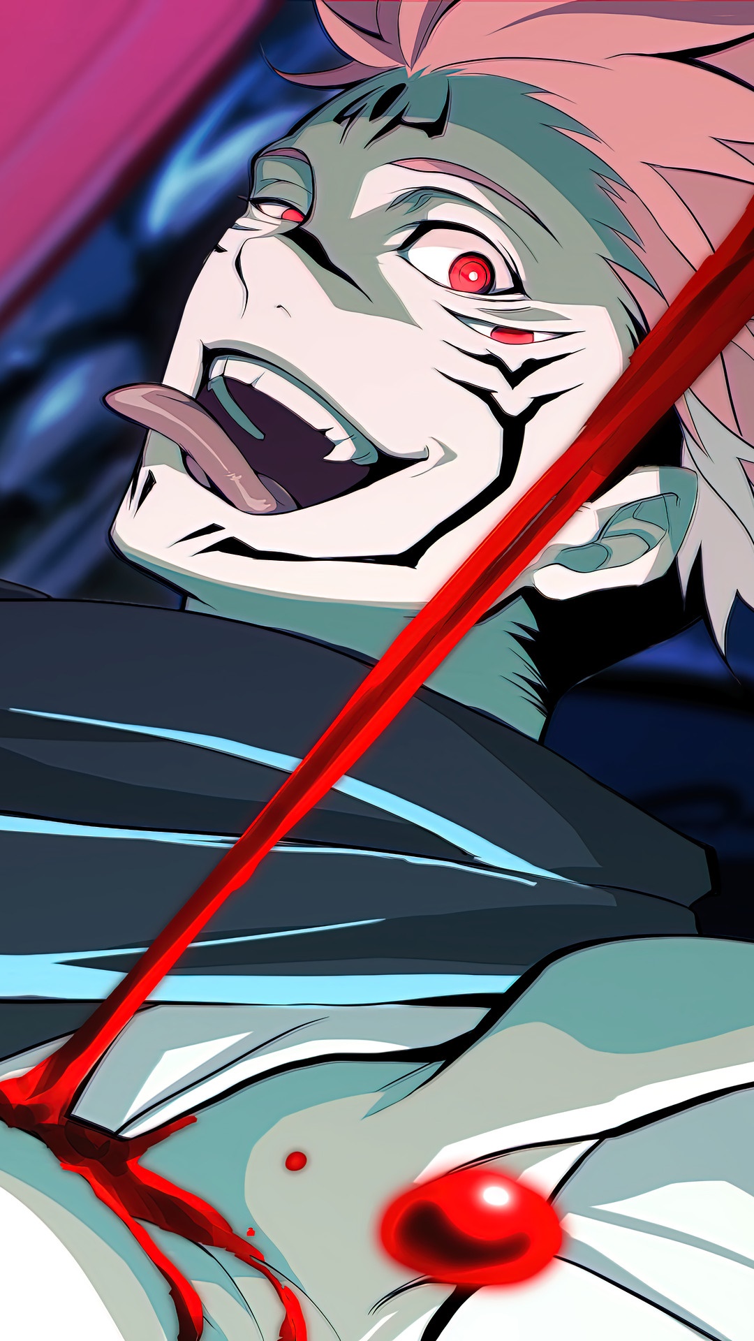 Sukuna from Jujutsu Kaisen HD Phone Wallpaper