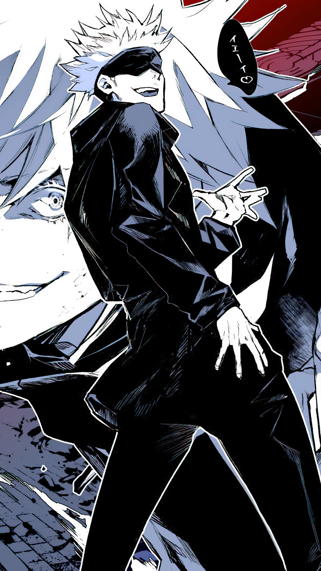 Satoru Gojo from Jujutsu Kaisen HD Phone Wallpaper