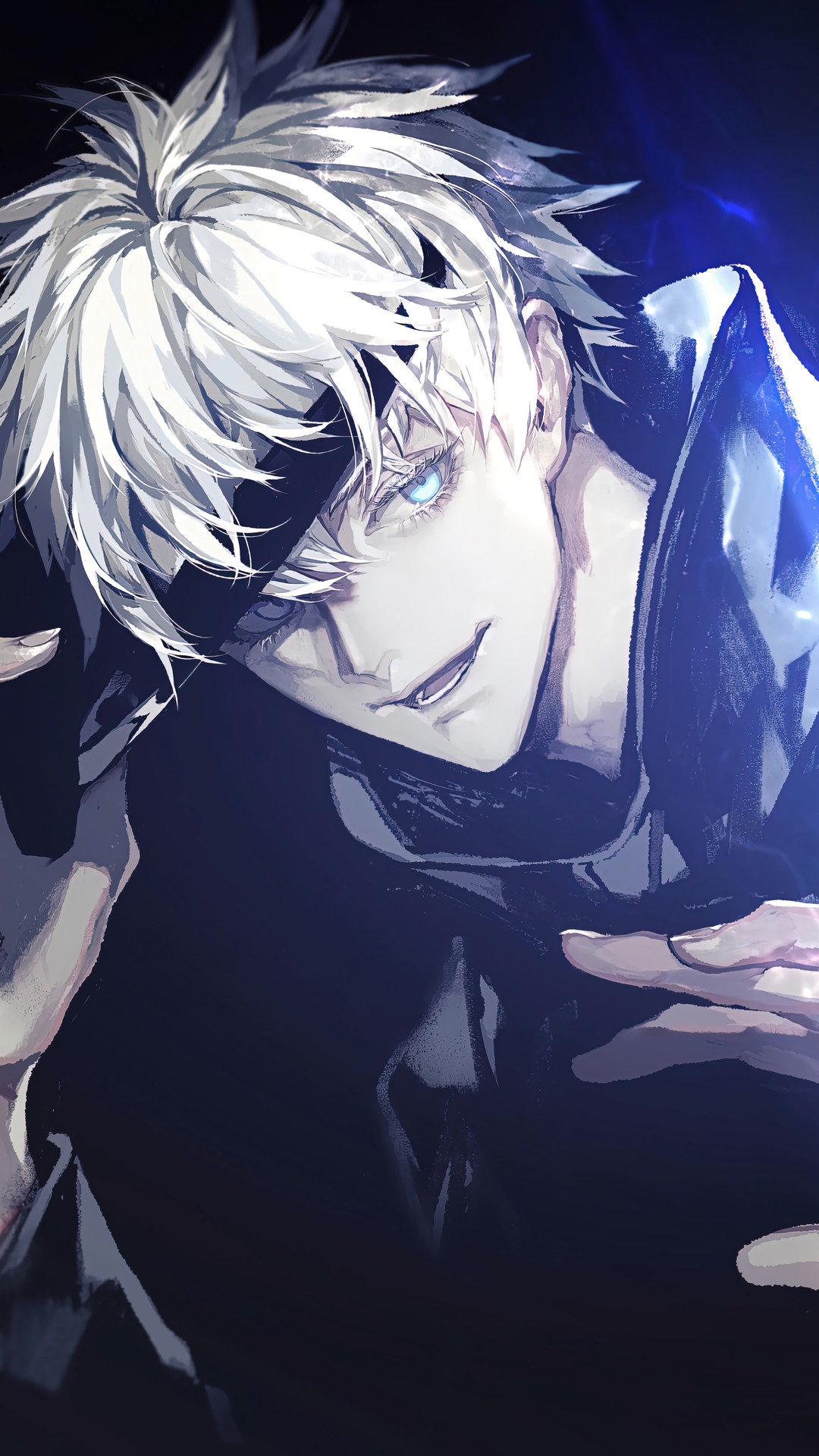 Satoru Gojo from Jujutsu Kaisen HD Phone Wallpaper
