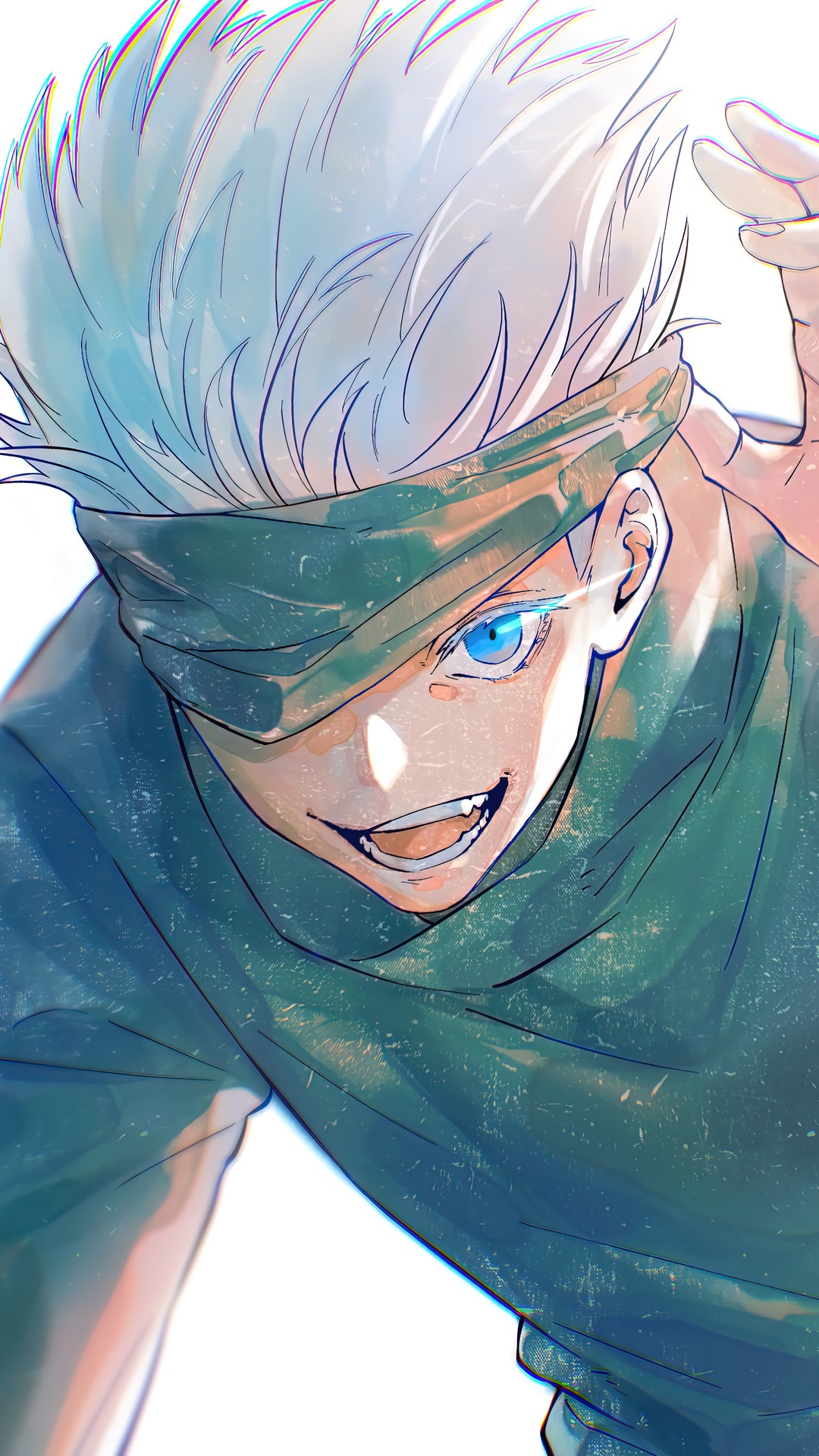 Satoru Gojo from Jujutsu Kaisen HD Phone Wallpaper