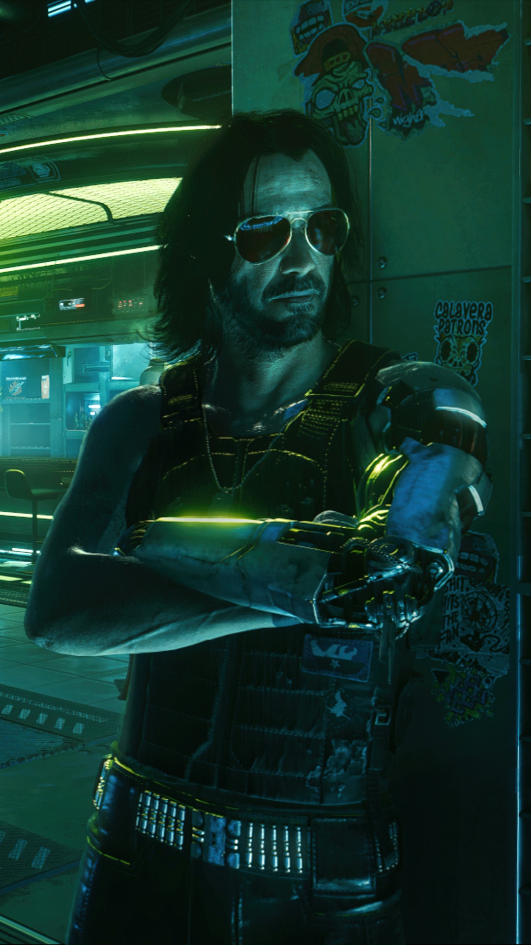 Johnny Silverhand from Cyberpunk 2077 HD Phone Wallpaper