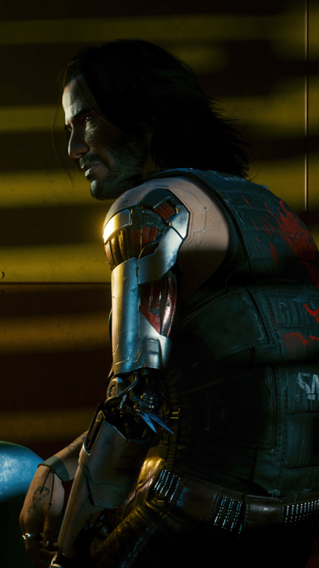 Johnny Silverhand from Cyberpunk 2077 HD Phone Wallpaper