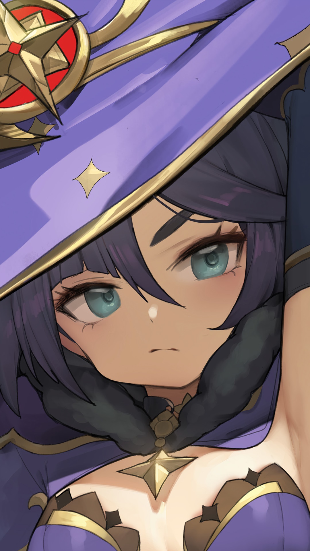 Mona from Genshin Impact HD Phone Wallpaper