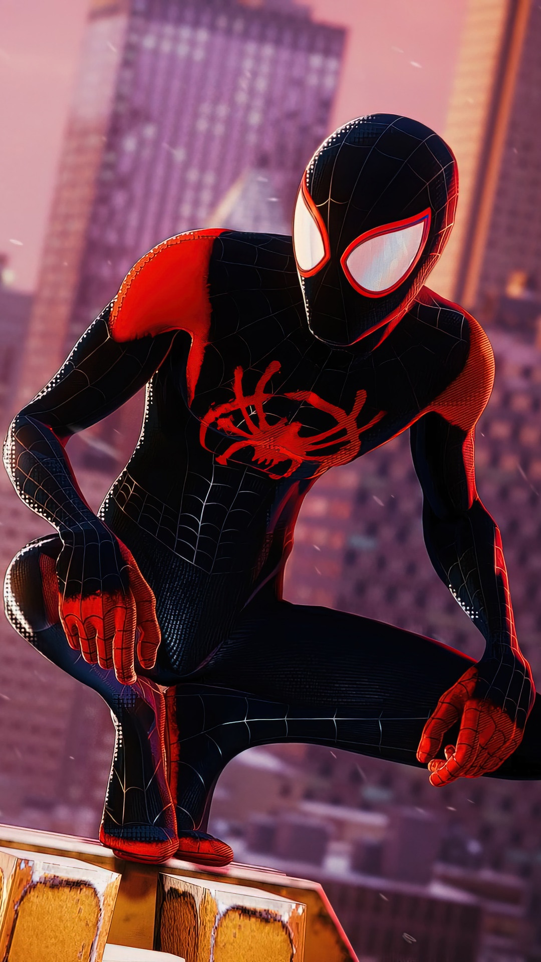 Spider-Man (Miles Morales) from Marvel's Spider-Man: Miles Morales video game HD Phone Wallpaper
