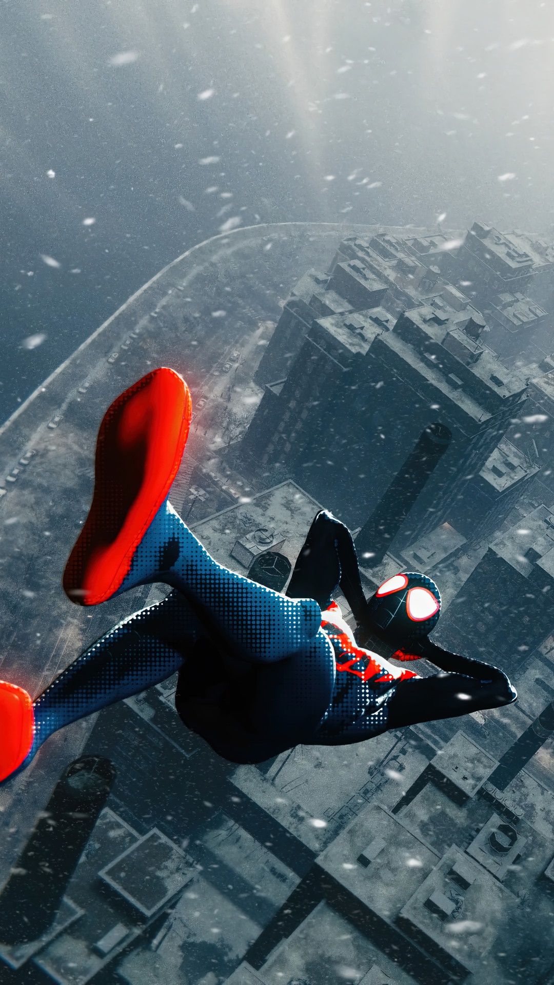 Miles Morales from Marvel's Spider-Man: Miles Morales HD Phone Wallpaper