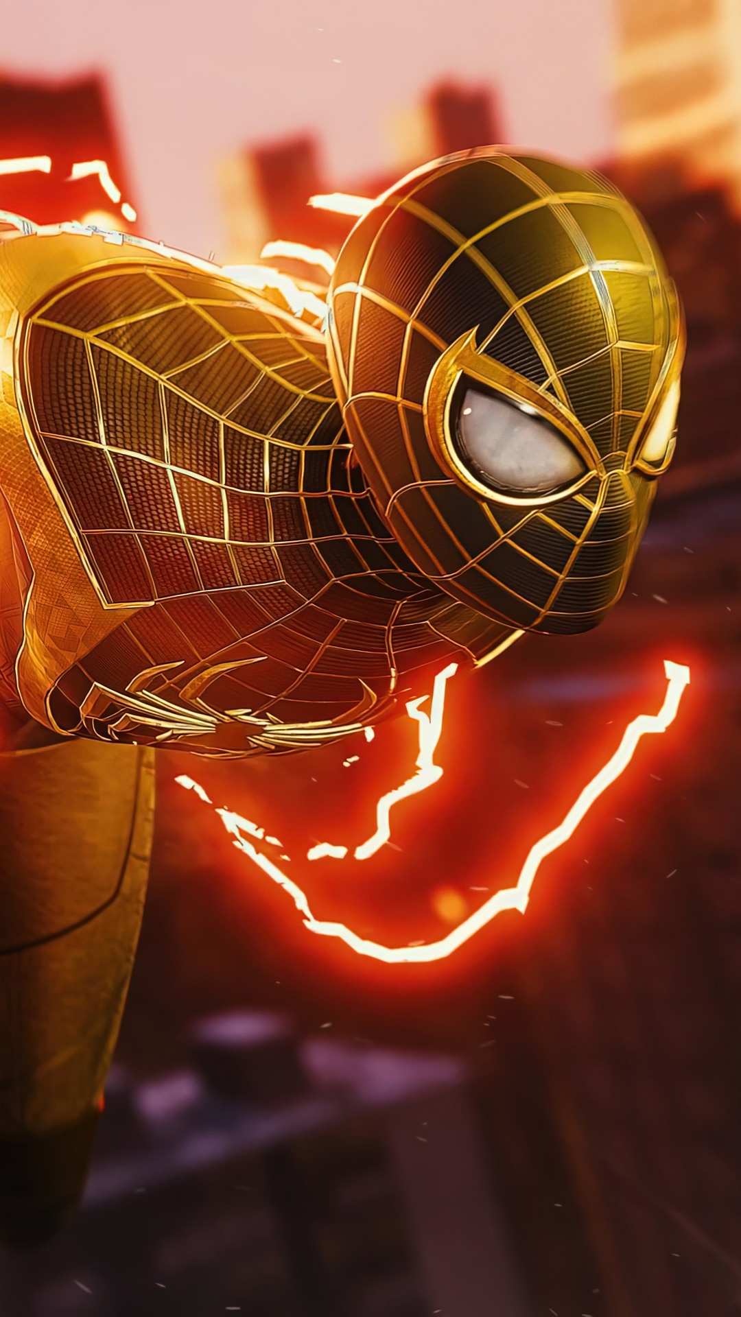 Spider-Man from Marvel's Spider-Man: Miles Morales HD Phone Wallpaper