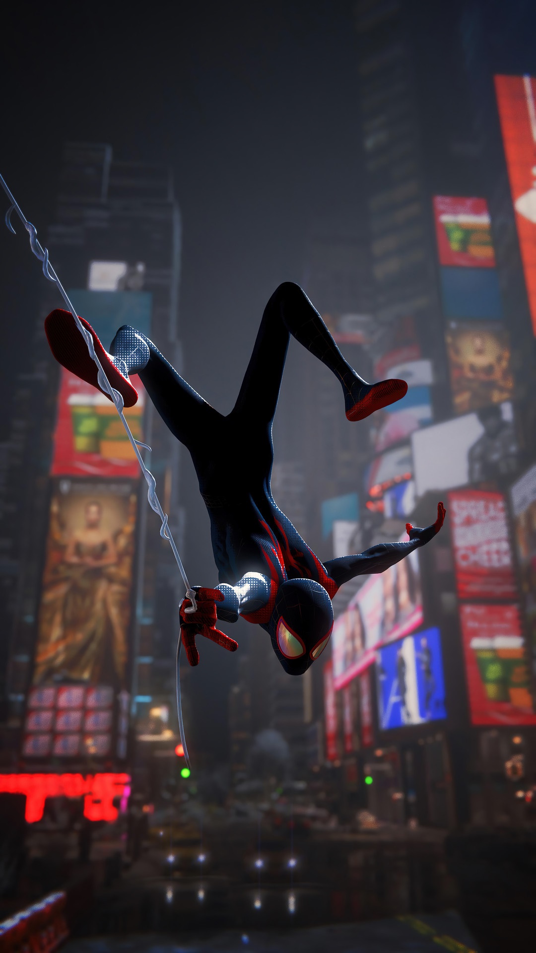 Miles Morales from Marvel's Spider-Man: Miles Morales HD Phone Wallpaper