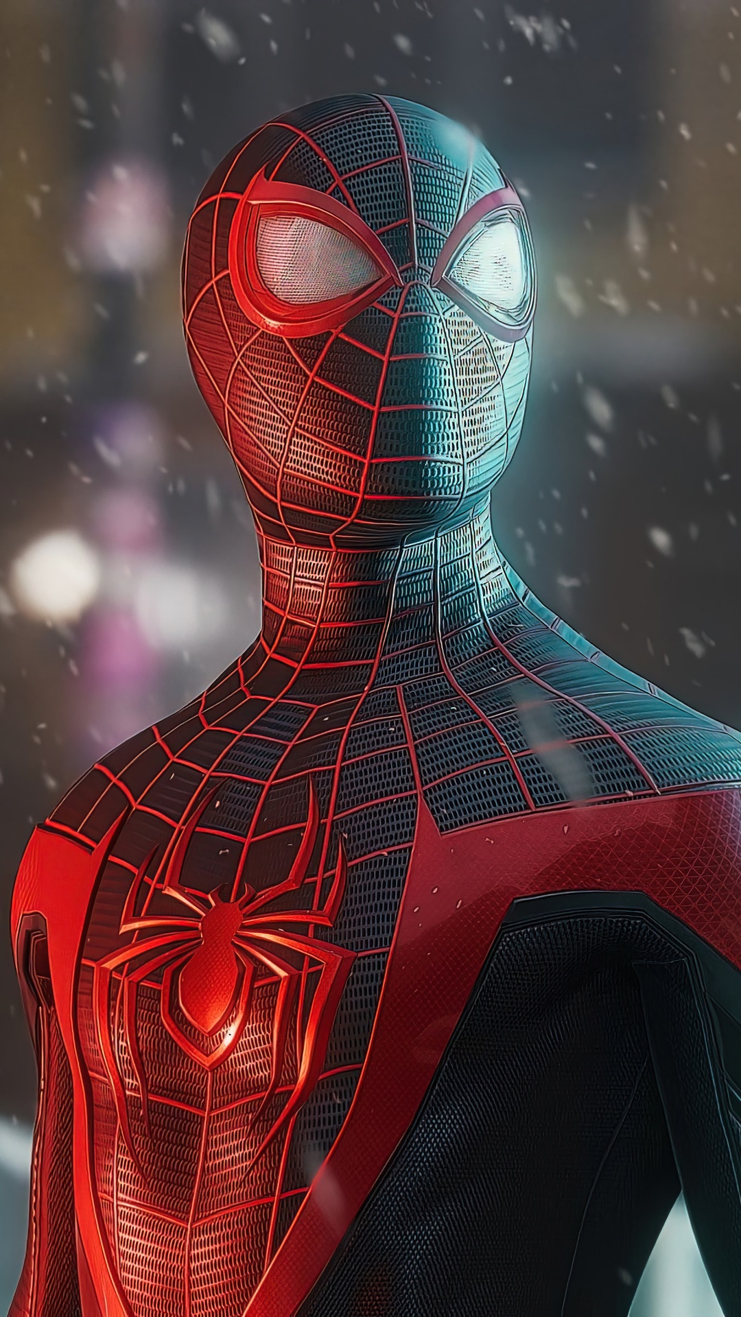 Miles Morales from Marvel's Spider-Man video game HD Phone Wallpaper