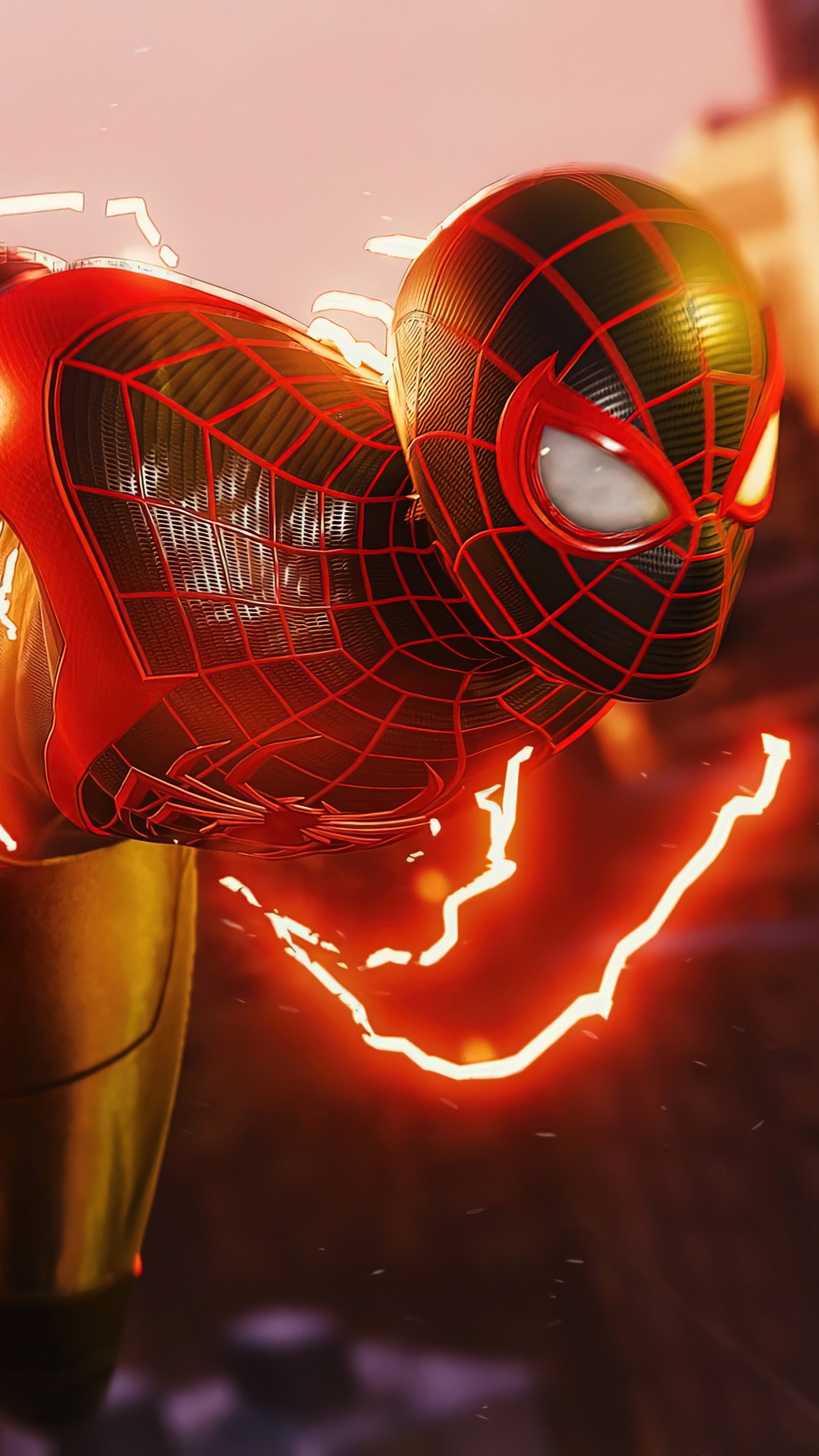 Miles Morales from Marvel's Spider-Man: Miles Morales HD Phone Wallpaper