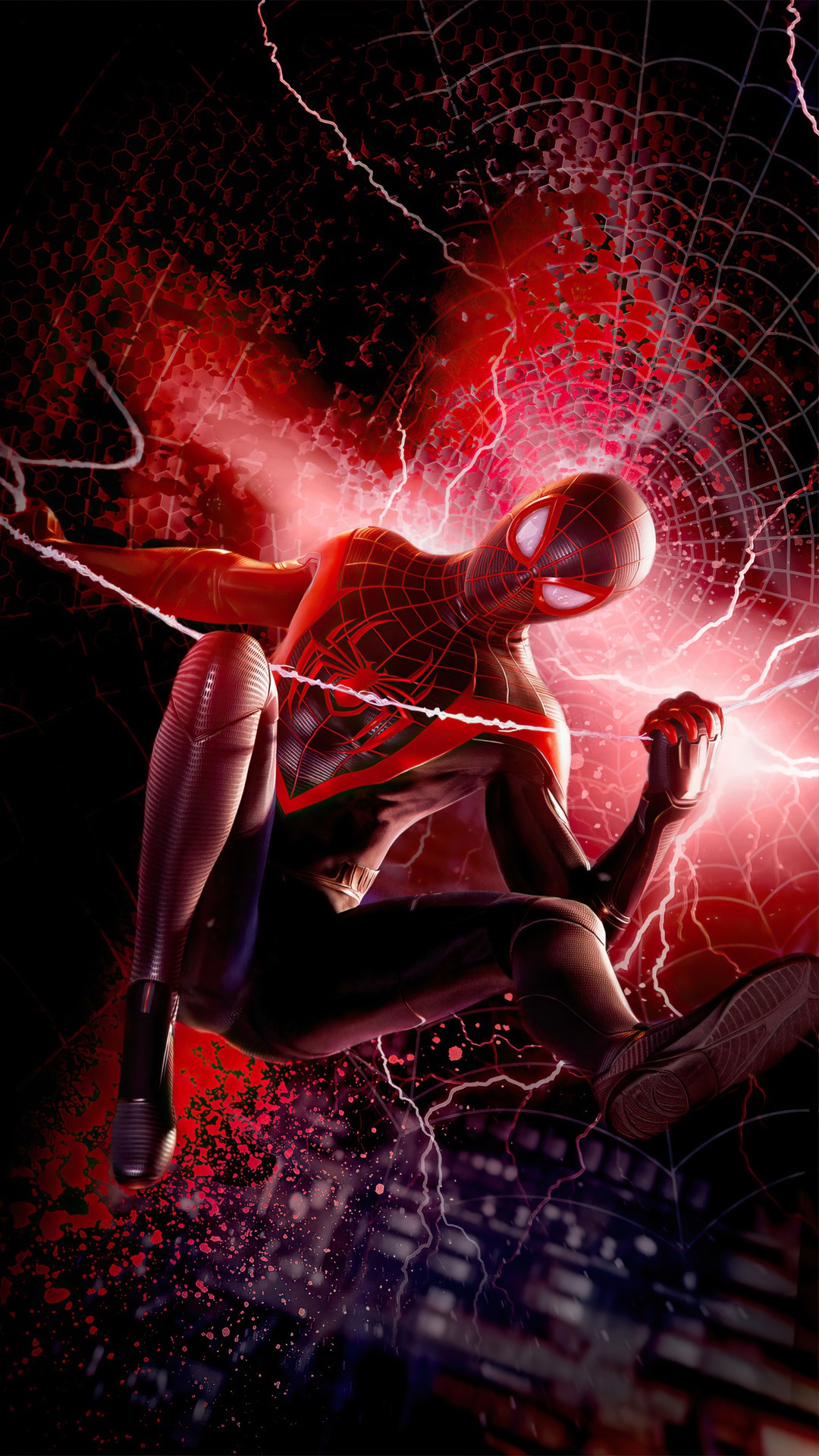 Spider-Man (Miles Morales) in Marvel's Spider-Man: Miles Morales HD Phone Wallpaper