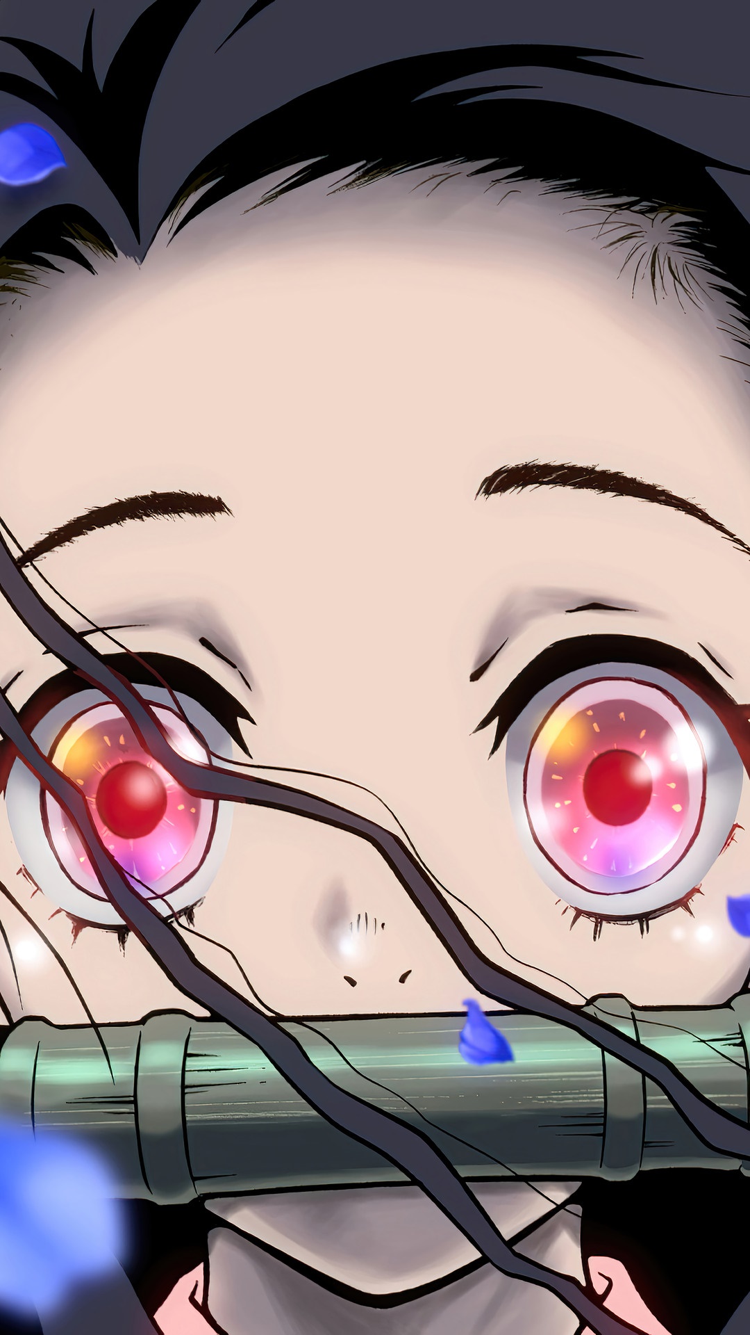 Nezuko Kamado from Demon Slayer Kimetsu no Yaiba HD Phone Wallpaper