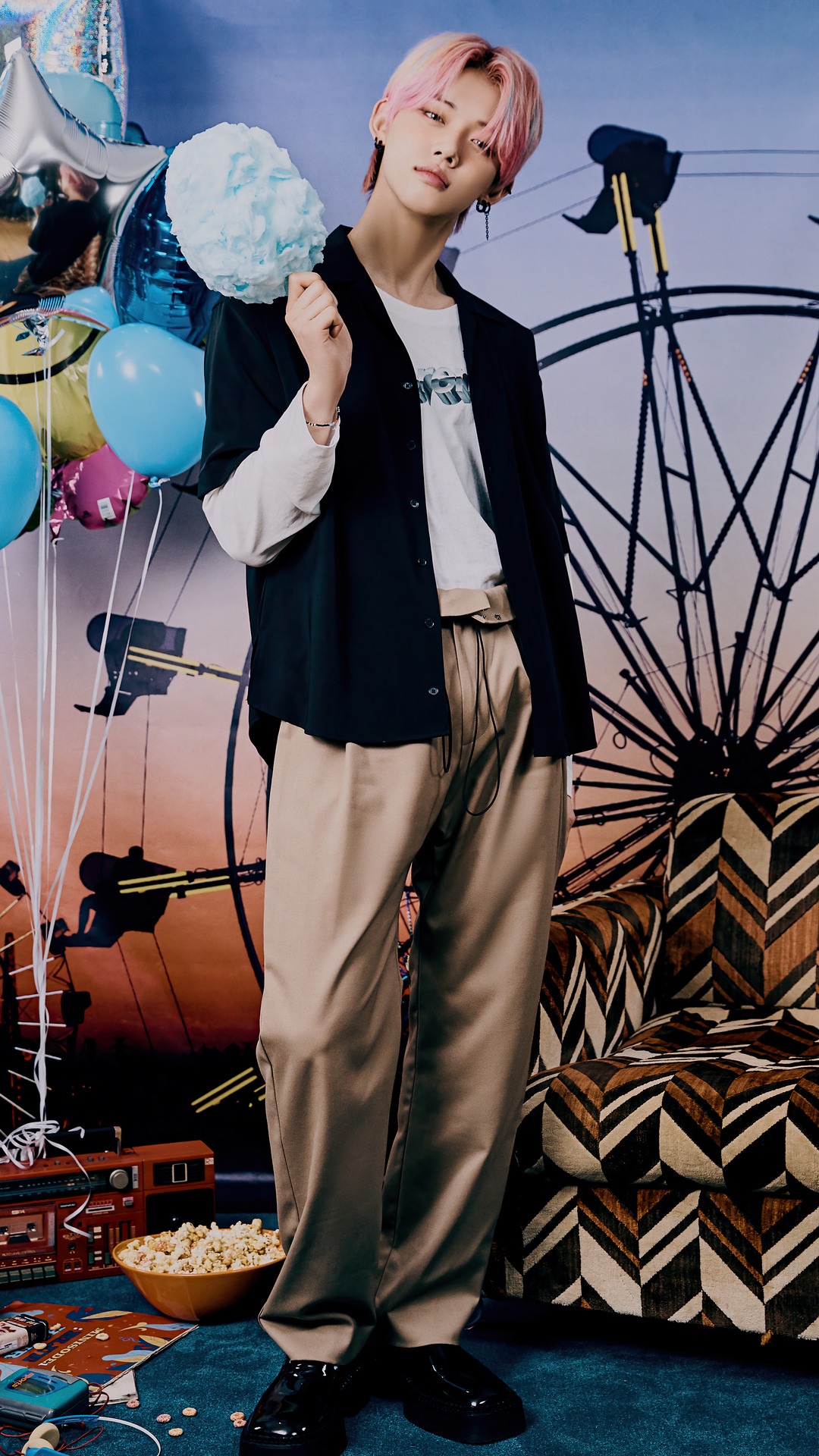 Yeonjun from Tomorrow X Together Photoshoot HD Phone Wallpaper